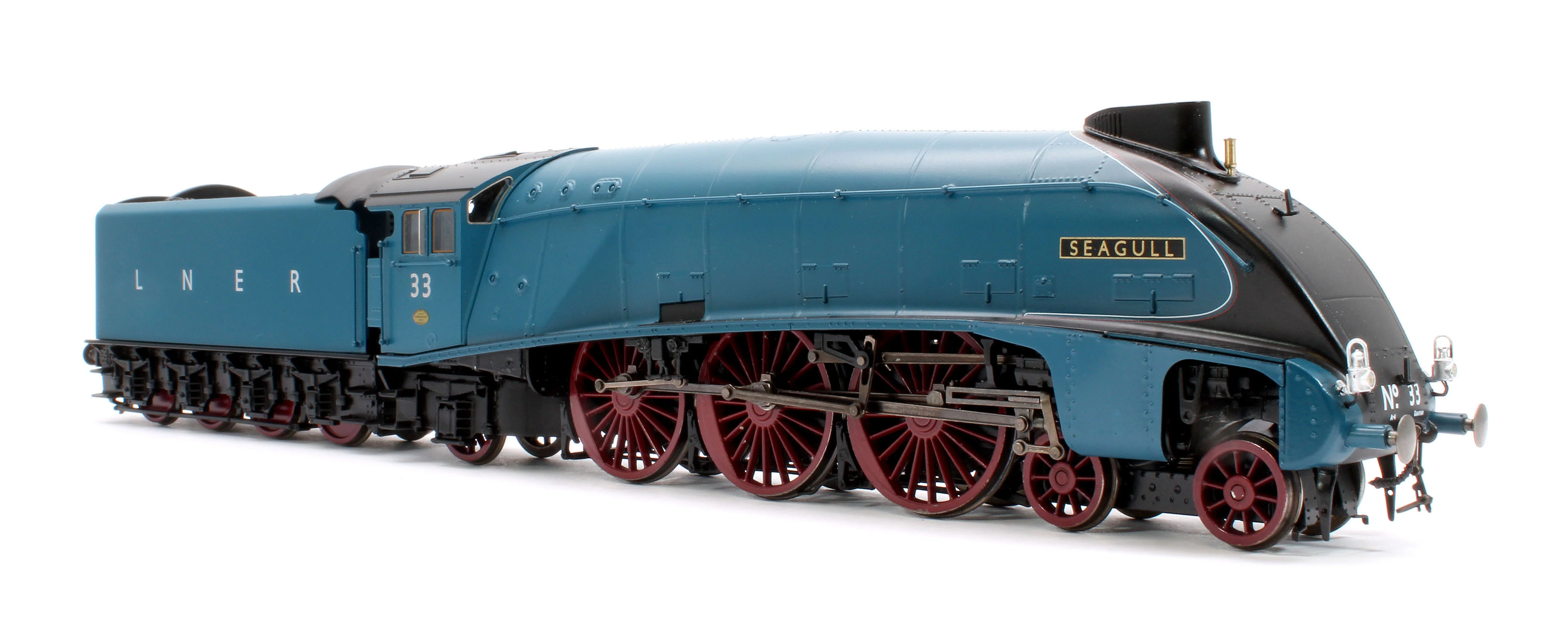 BL-001-010 Black Label Class A4 Seagull LNER Garter Blue Unvalanced 4-6-2 No.33 Steam Locomotive - DCC Sound & Smoke - Image 5