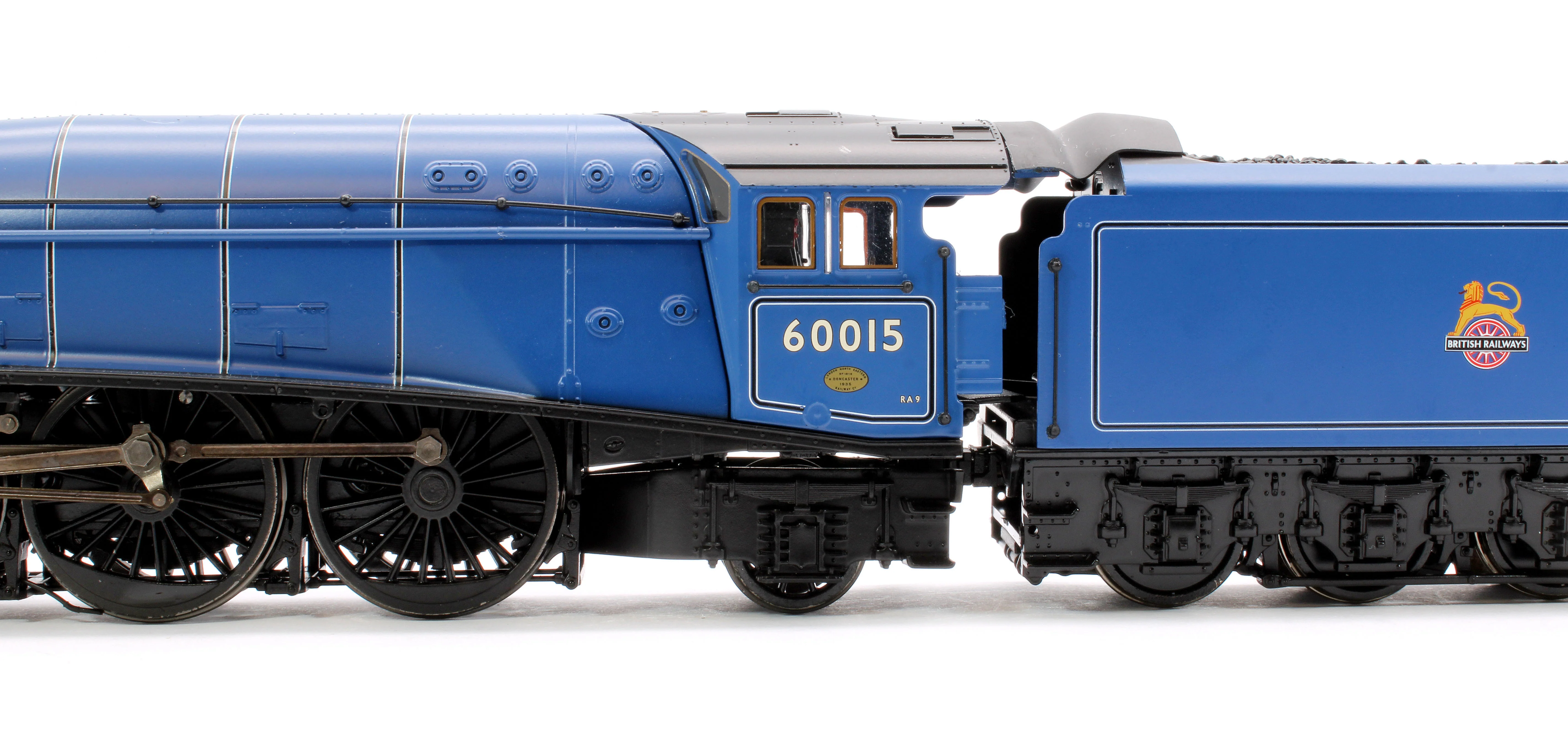 BL-001-011 Black Label Class A4 Quicksilver Express BR Blue Unvalanced 4-6-2 No.60015 Steam Locomotive - DCC Sound & Smoke - Image 7