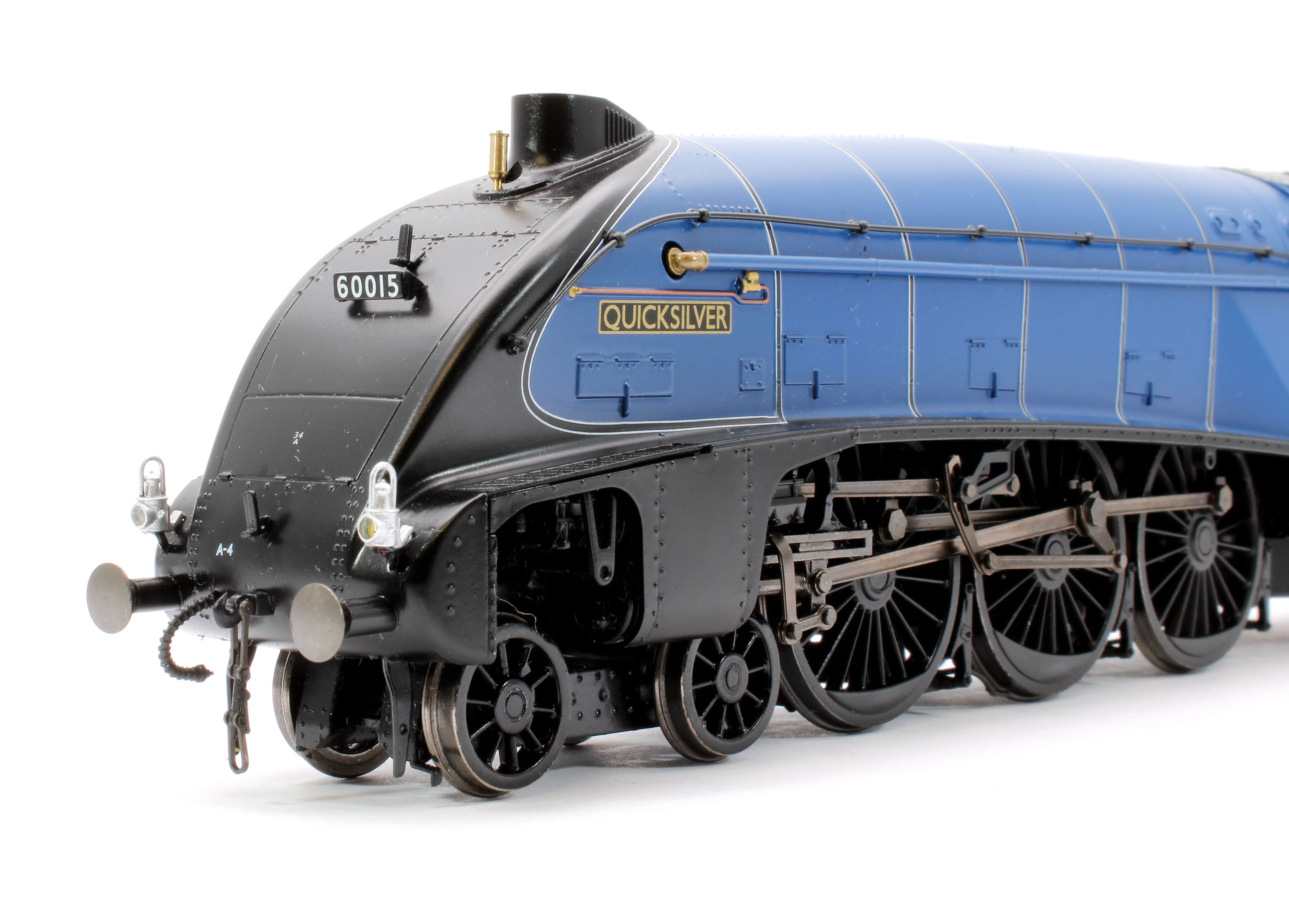 BL-001-011 Black Label Class A4 Quicksilver Express BR Blue Unvalanced 4-6-2 No.60015 Steam Locomotive - DCC Sound & Smoke - Image 8