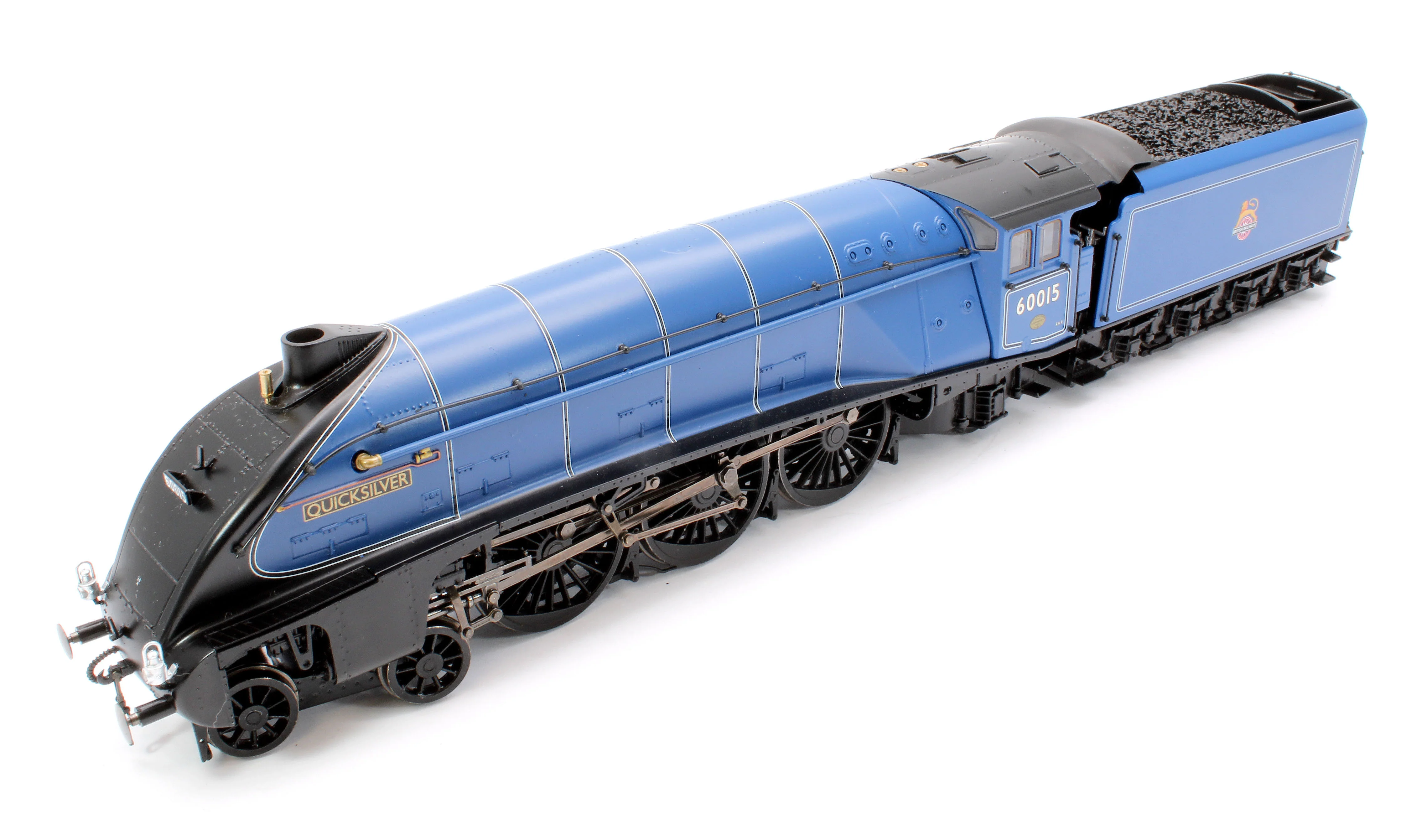 BL-001-011 Black Label Class A4 Quicksilver Express BR Blue Unvalanced 4-6-2 No.60015 Steam Locomotive - DCC Sound & Smoke - Image 9