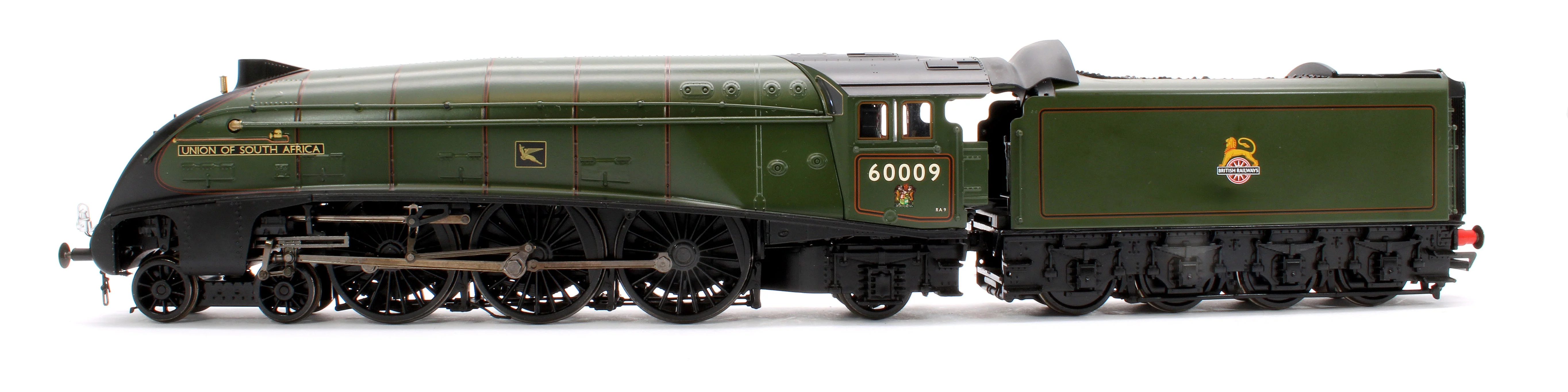BL-001-013 Black Label Class A4 Union of South Africa BR Green (Early Crest) Unvalanced 4-6-2 No.60009 Steam Locomotive - DCC Sound & Smoke - Image 6