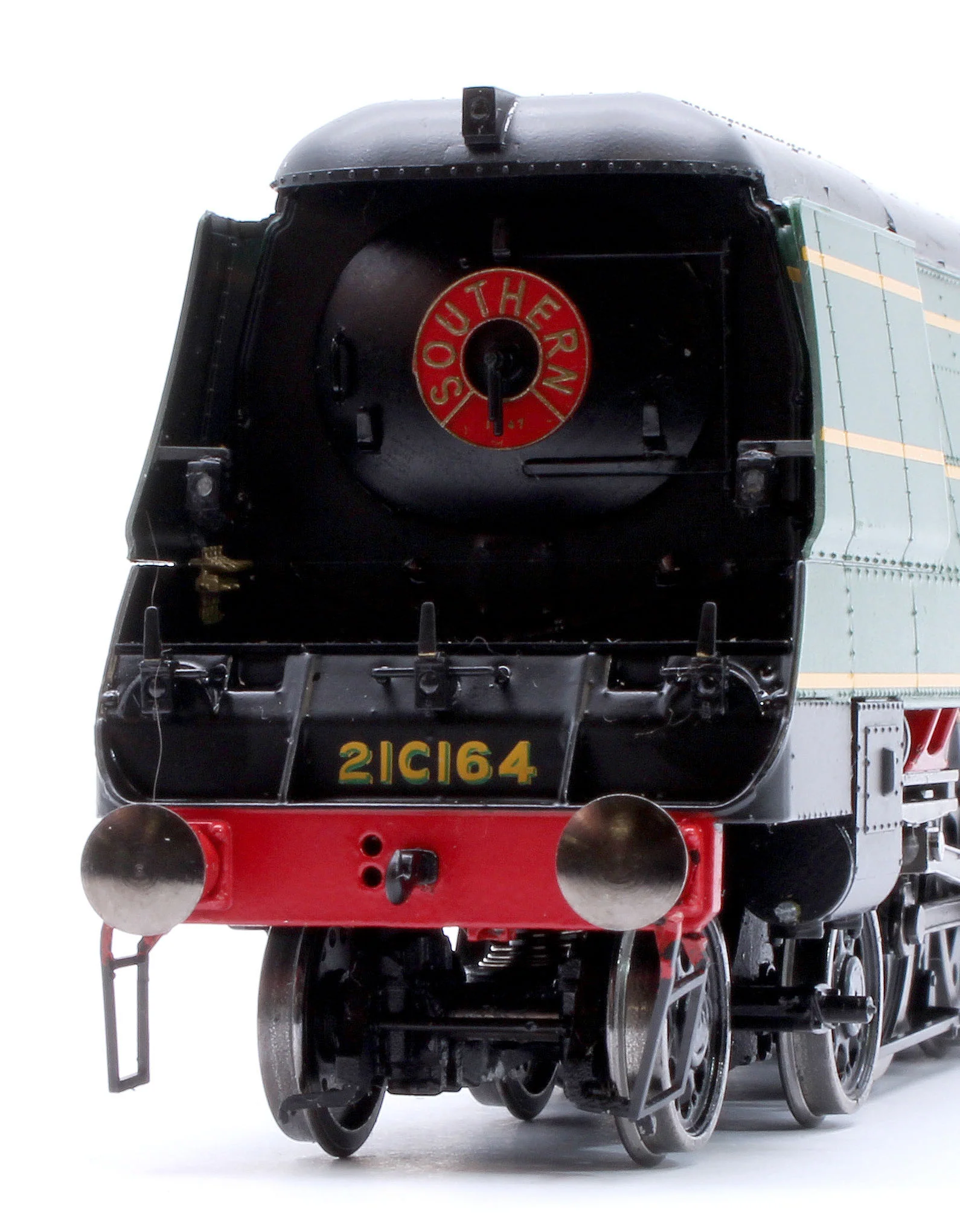 BL-002-001 Black Label Battle of Britain Fighter Command 21C164 SR Malachite Green Steam Locomotive - DCC Sound & Smoke - Image 10