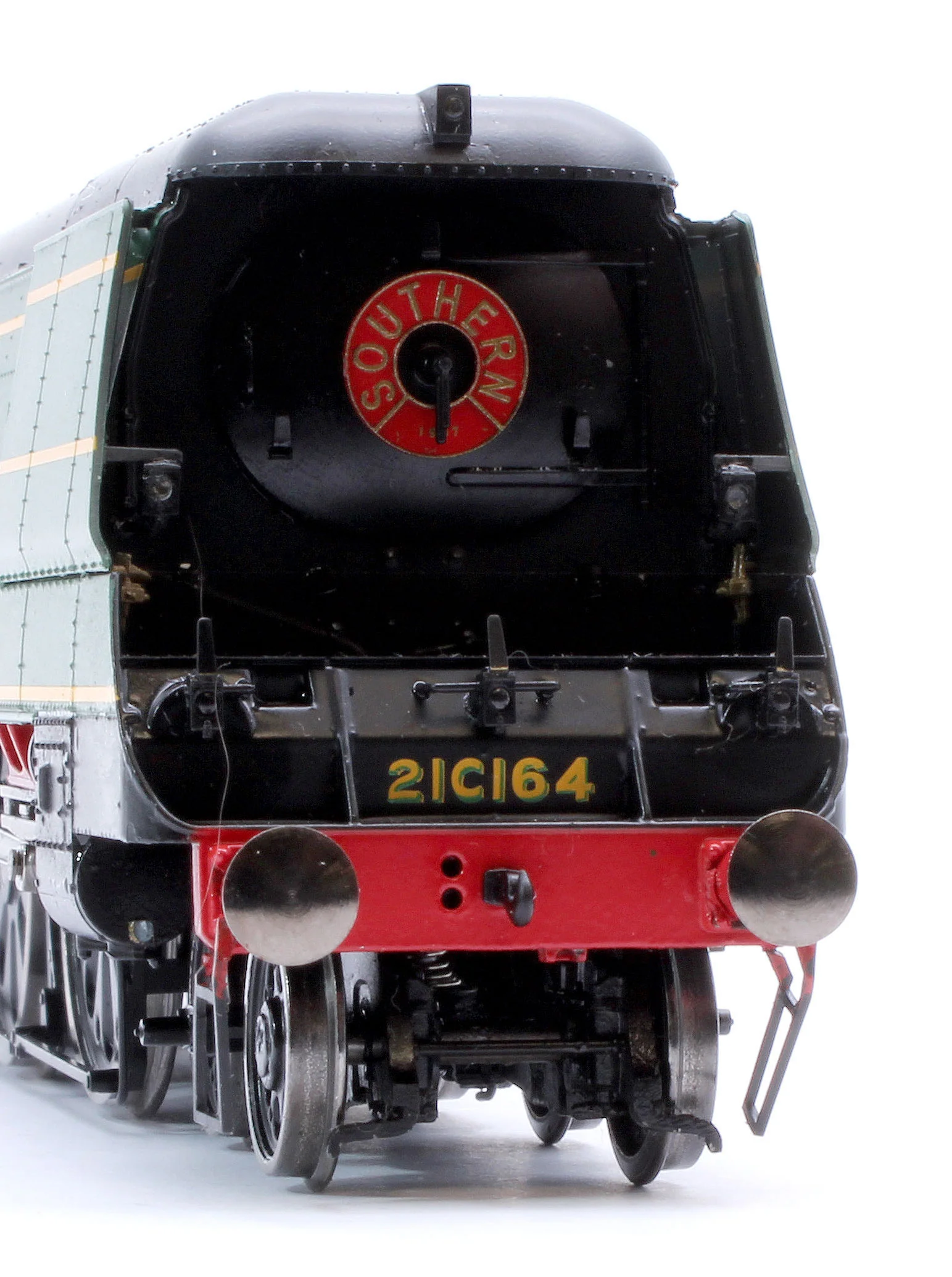 BL-002-001 Black Label Battle of Britain Fighter Command 21C164 SR Malachite Green Steam Locomotive - DCC Sound & Smoke - Image 11