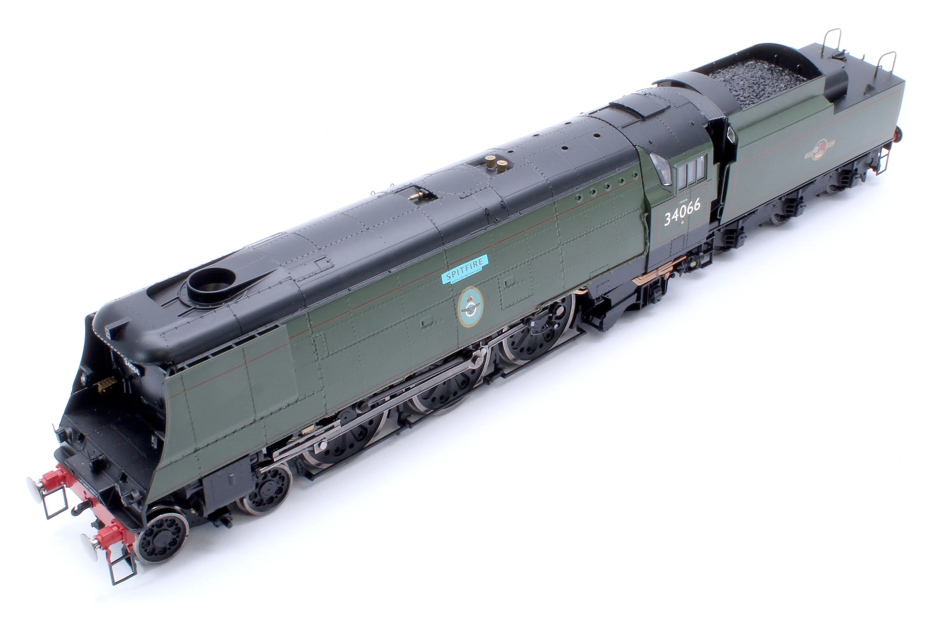 BL-002-002 Black Label Battle of Britain Spitfire 34066 BR Green Late Crest Steam Locomotive - DCC Sound & Smoke - Image 12