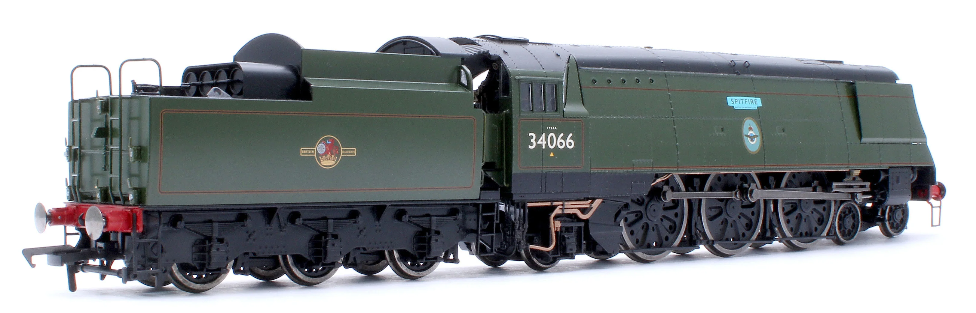 BL-002-002 Black Label Battle of Britain Spitfire 34066 BR Green Late Crest Steam Locomotive - DCC Sound & Smoke - Image 4