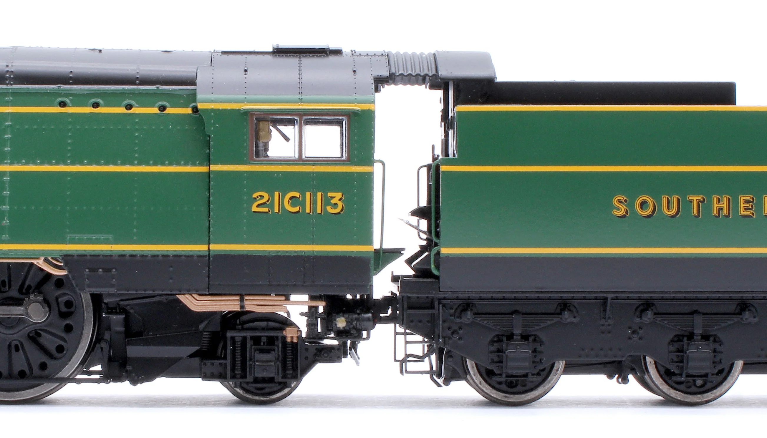 BL-002-004 Black Label West Country Okehampton 21C113 SR Malachite Green Steam Locomotive - DCC Sound & Smoke - Image 8