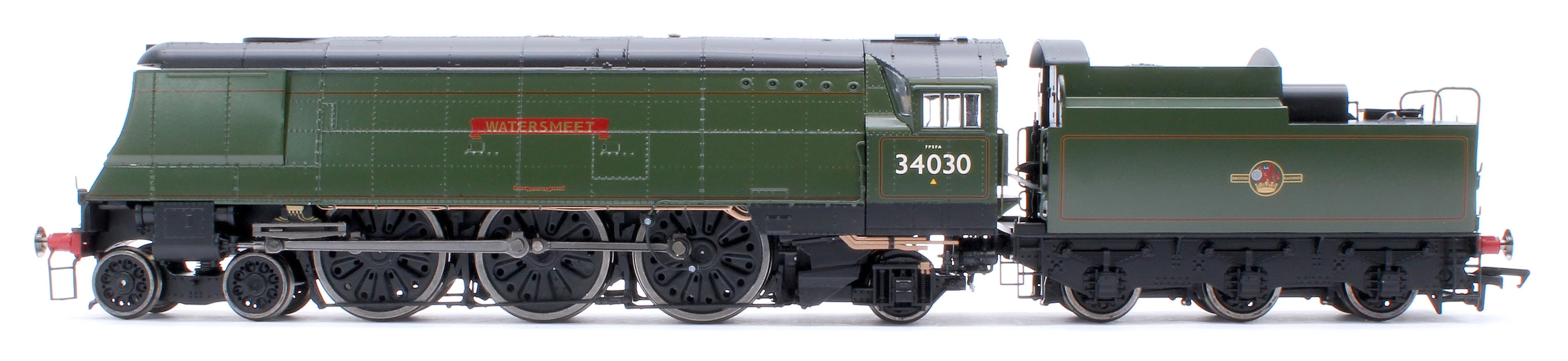 BL-002-006 Black Label West Country Watersmeet 34030 BR Green Totem Steam Locomotive - DCC Sound & Smoke - Image 2