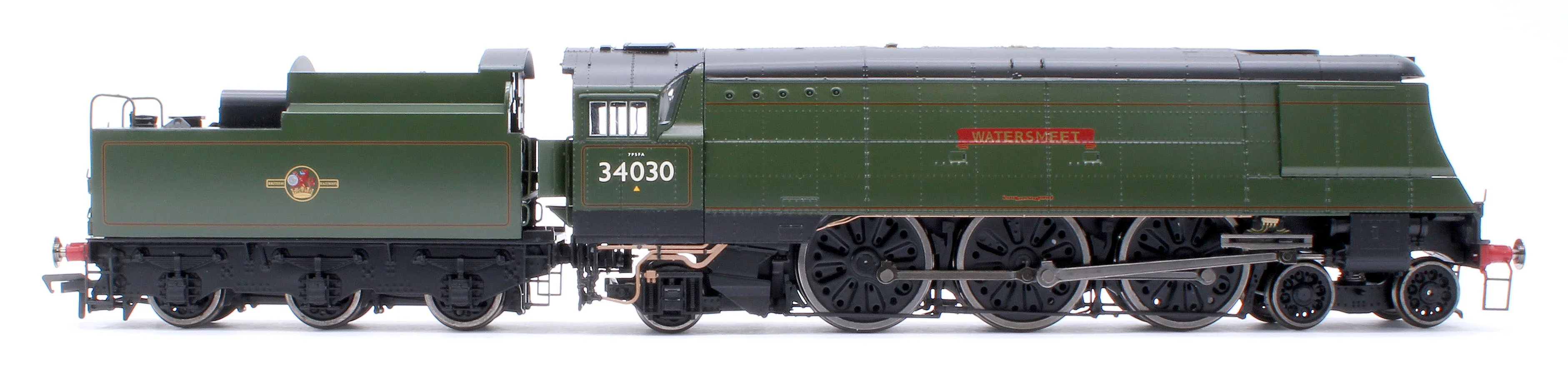 BL-002-006 Black Label West Country Watersmeet 34030 BR Green Totem Steam Locomotive - DCC Sound & Smoke - Image 5