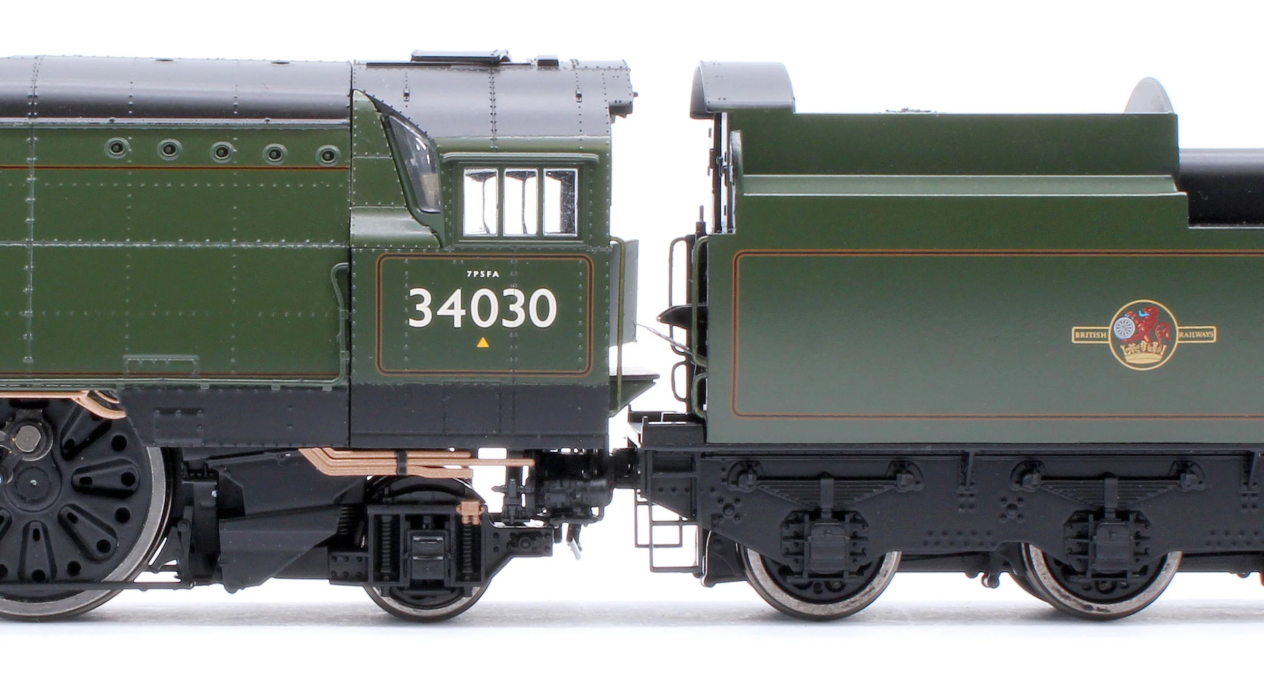 BL-002-006 Black Label West Country Watersmeet 34030 BR Green Totem Steam Locomotive - DCC Sound & Smoke - Image 8