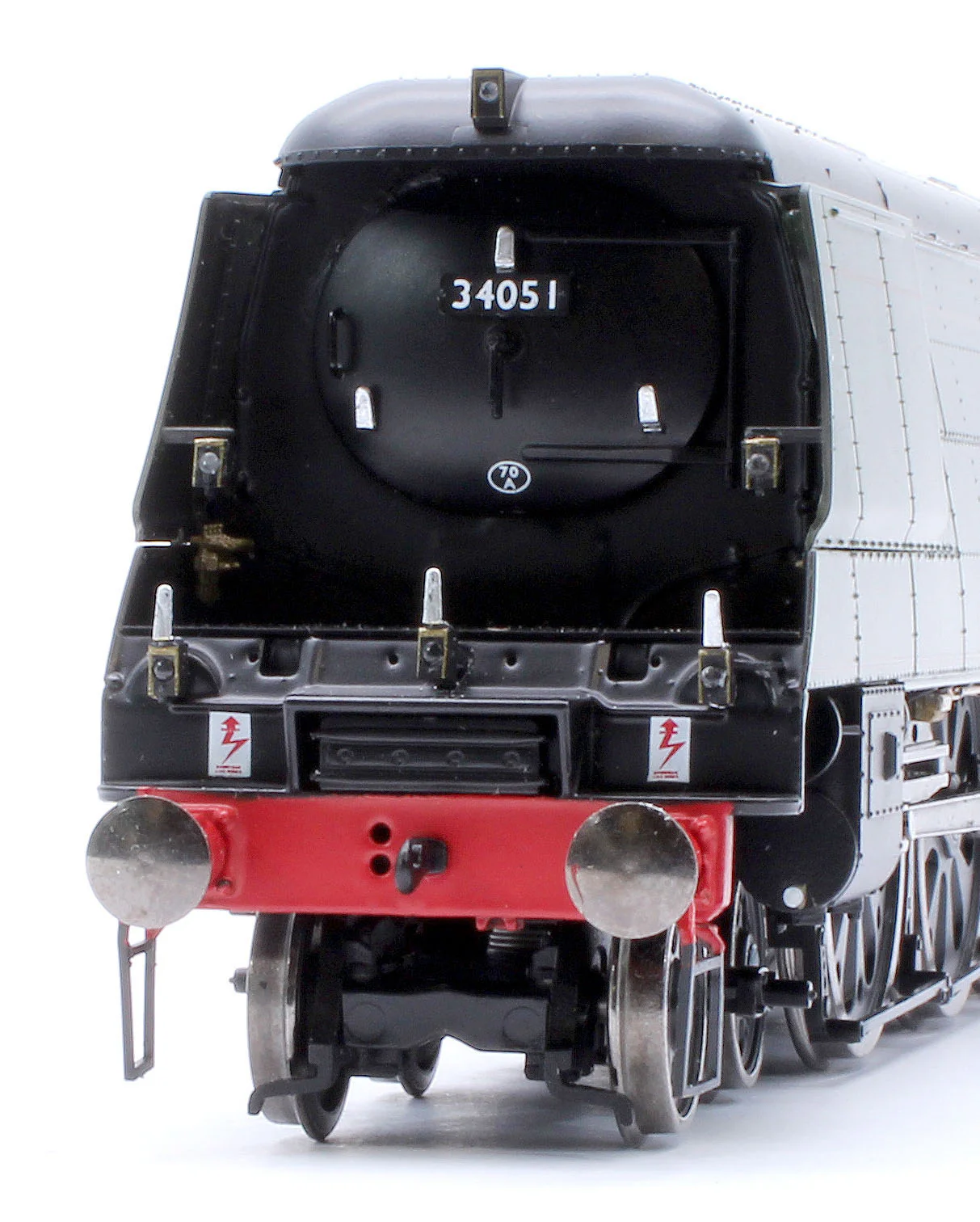 BL-002-007 Black Label Battle of Britain Winston Churchill 34051 BR Green Totem Steam Locomotive - DCC Sound & Smoke - Image 10