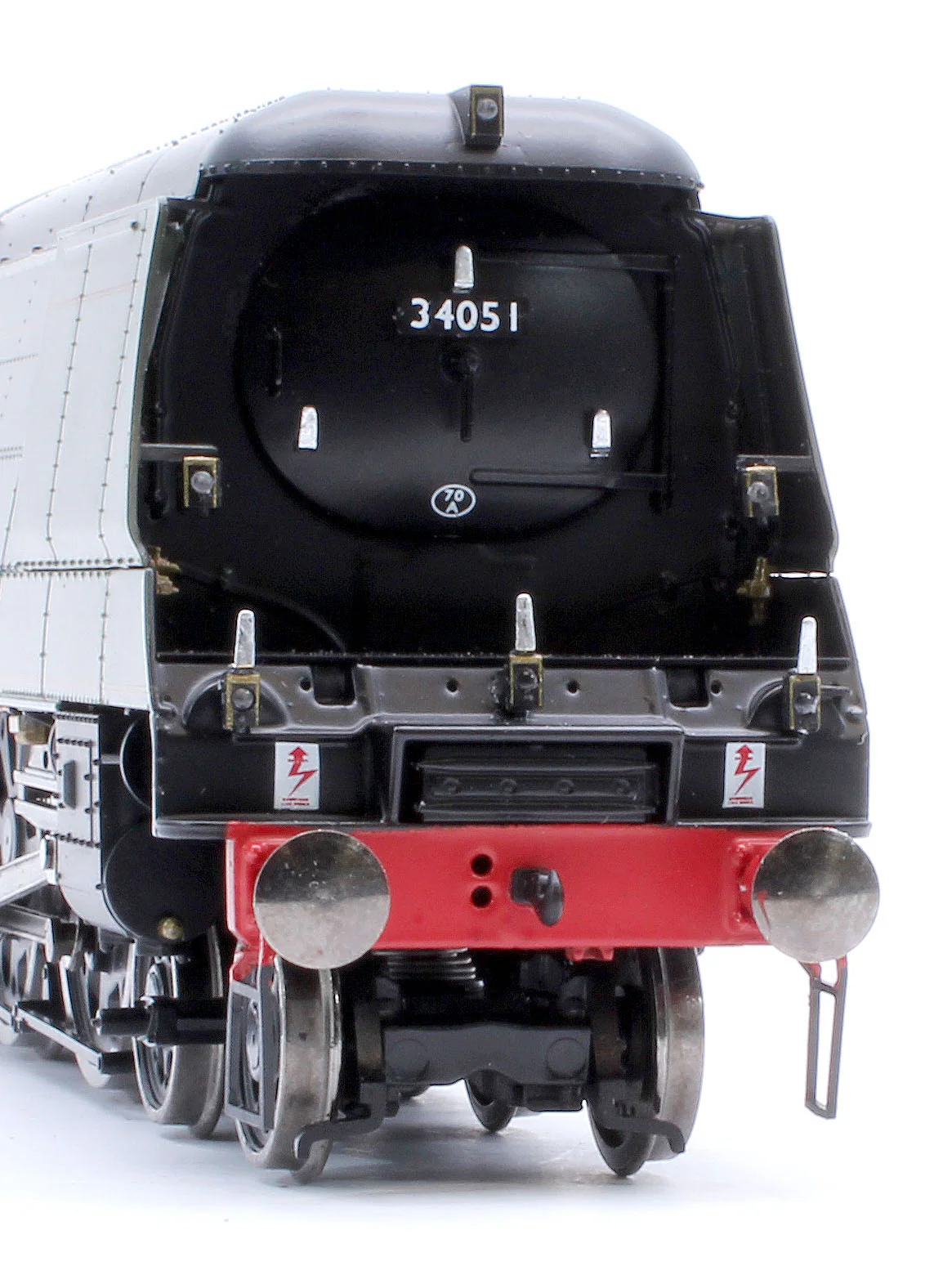 BL-002-007 Black Label Battle of Britain Winston Churchill 34051 BR Green Totem Steam Locomotive - DCC Sound & Smoke - Image 11