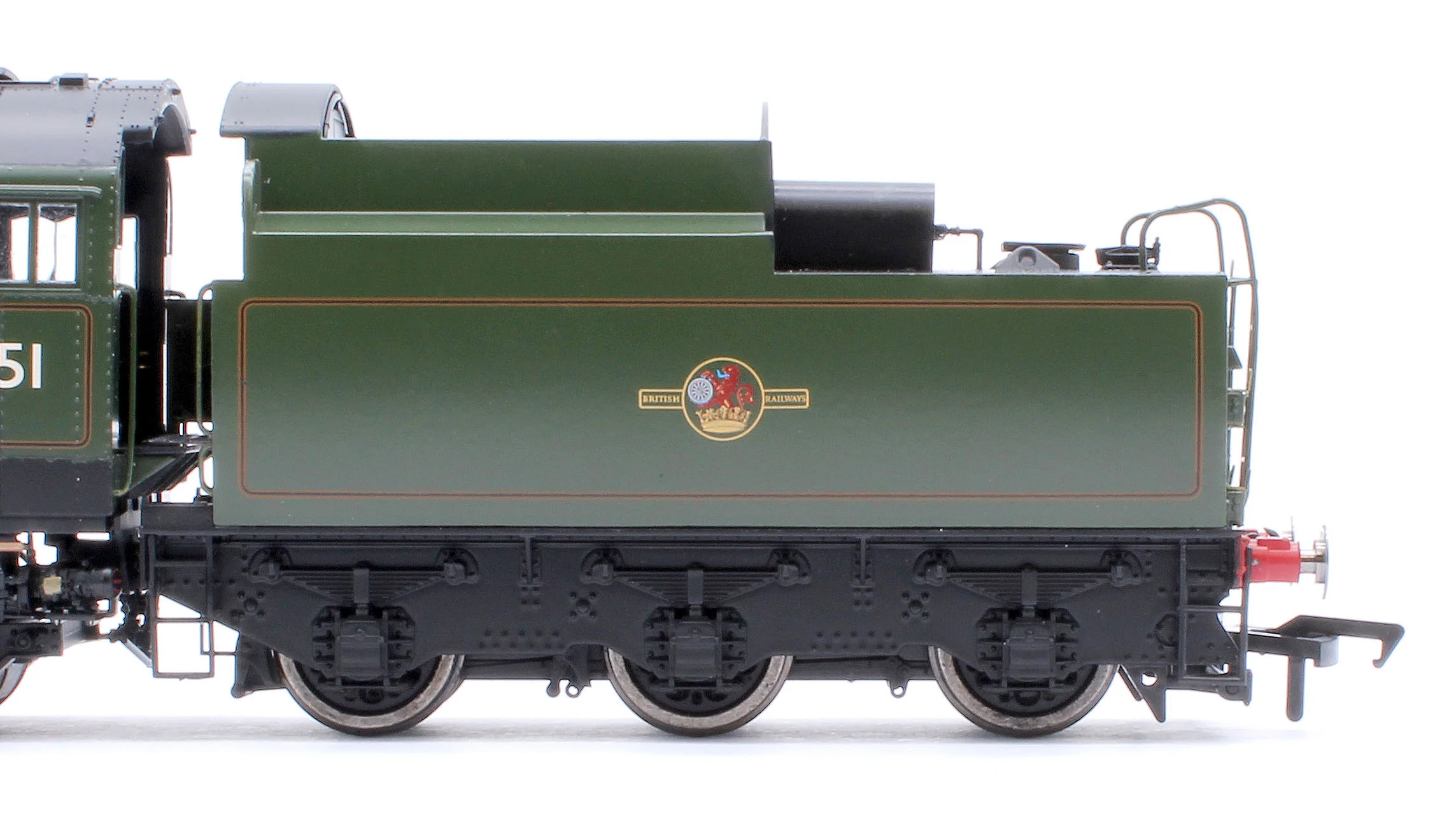 BL-002-007 Black Label Battle of Britain Winston Churchill 34051 BR Green Totem Steam Locomotive - DCC Sound & Smoke - Image 9