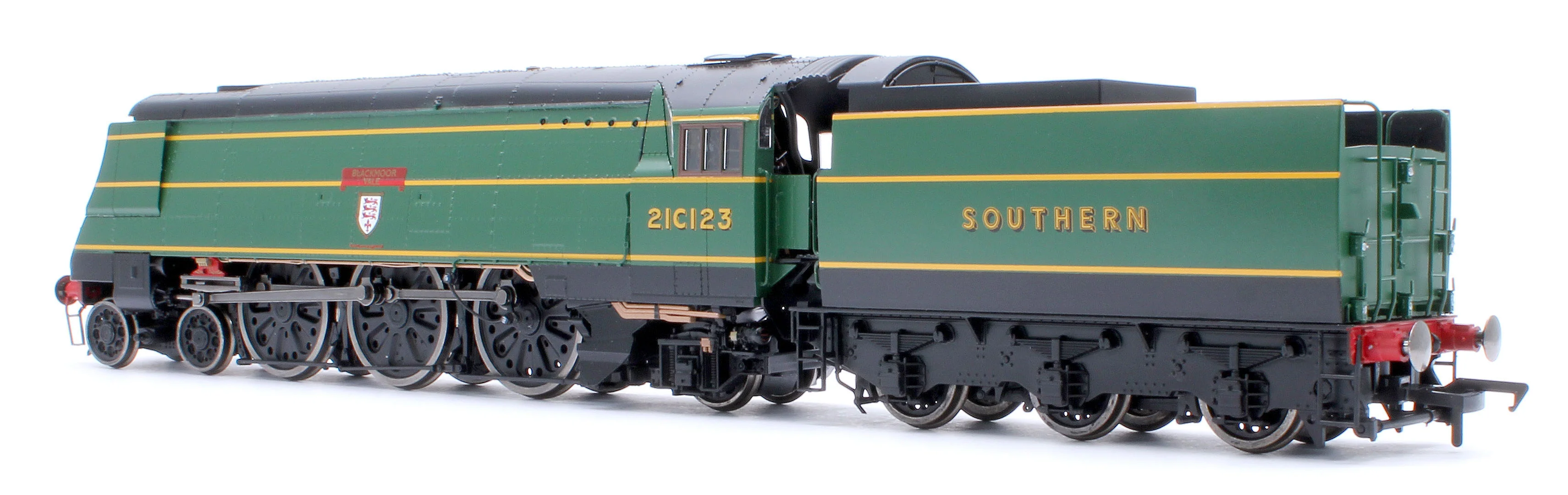 BL-002-008 Black Label West Country Blackmore Vale 21C123 SR Malachite Green (As Preserved) Steam Locomotive - DCC Sound & Smoke - Image 3