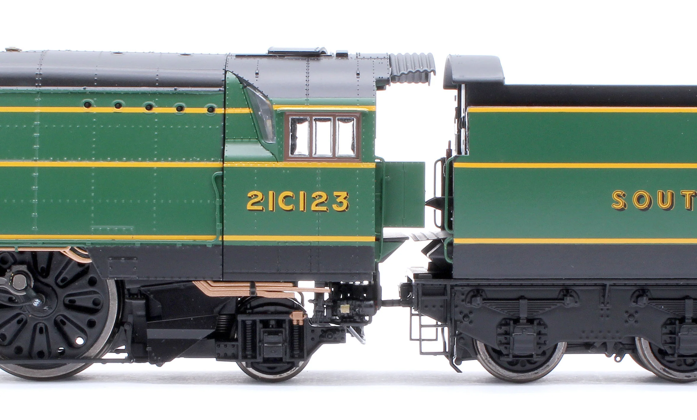 BL-002-008 Black Label West Country Blackmore Vale 21C123 SR Malachite Green (As Preserved) Steam Locomotive - DCC Sound & Smoke - Image 8