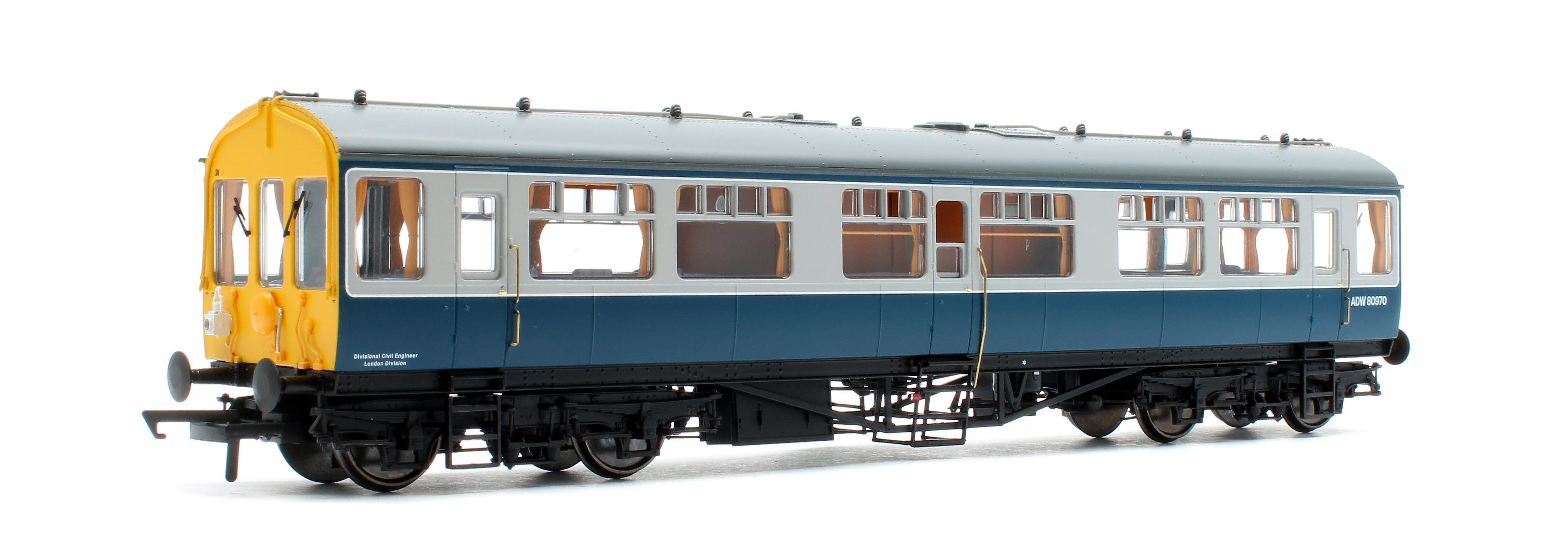 BL-201-003 Black Label GWR Great Western Q13 Inspection Saloon, BR Blue / Grey ADW 80970 - Image 2