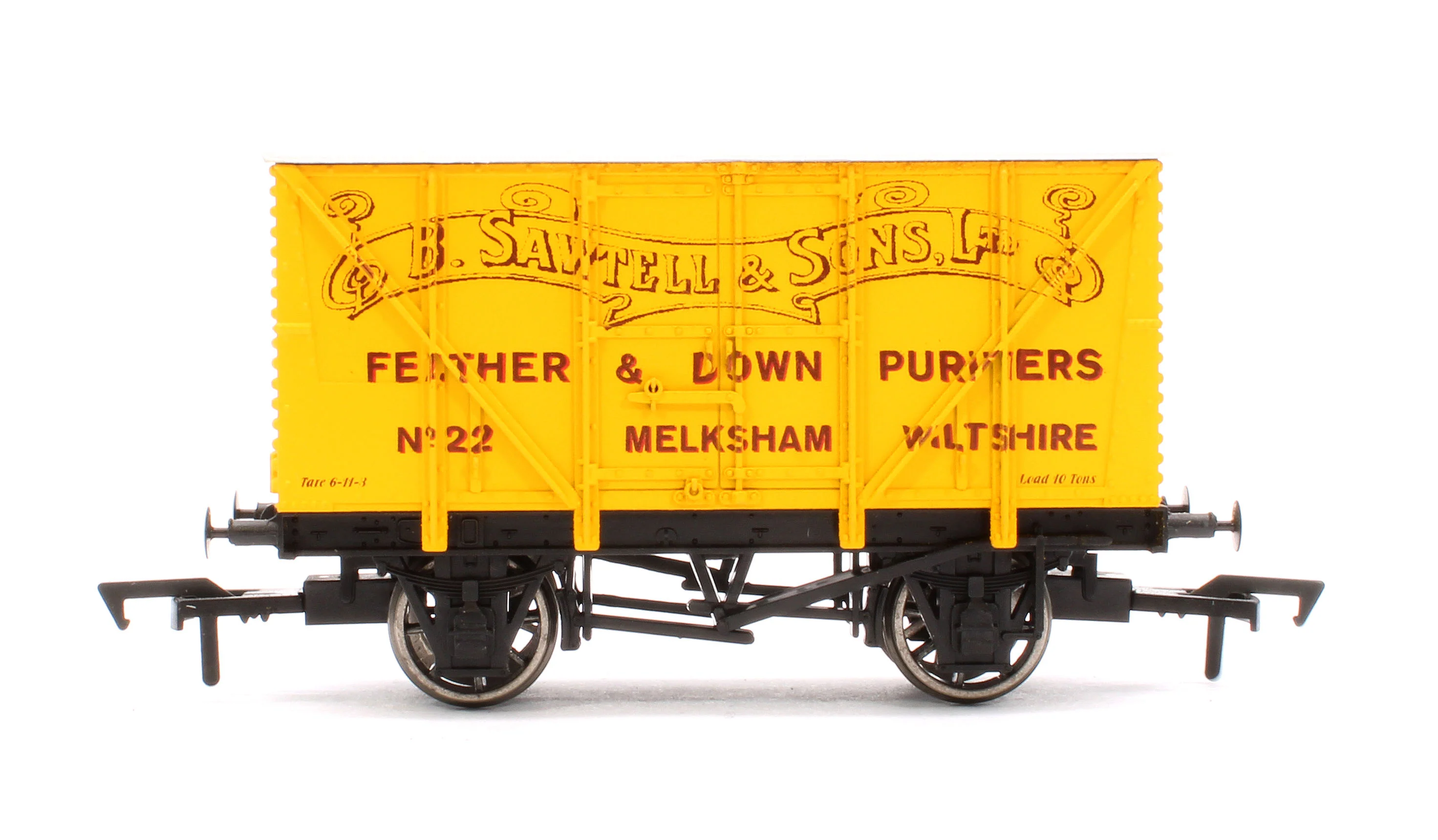 BSAW Pre-Owned 10T No.22 Vent Van 'B.Sawtell & Sons Ltd, Feather & Down Purifiers' (Limited edition for Burnham & District MRC) - Image 2