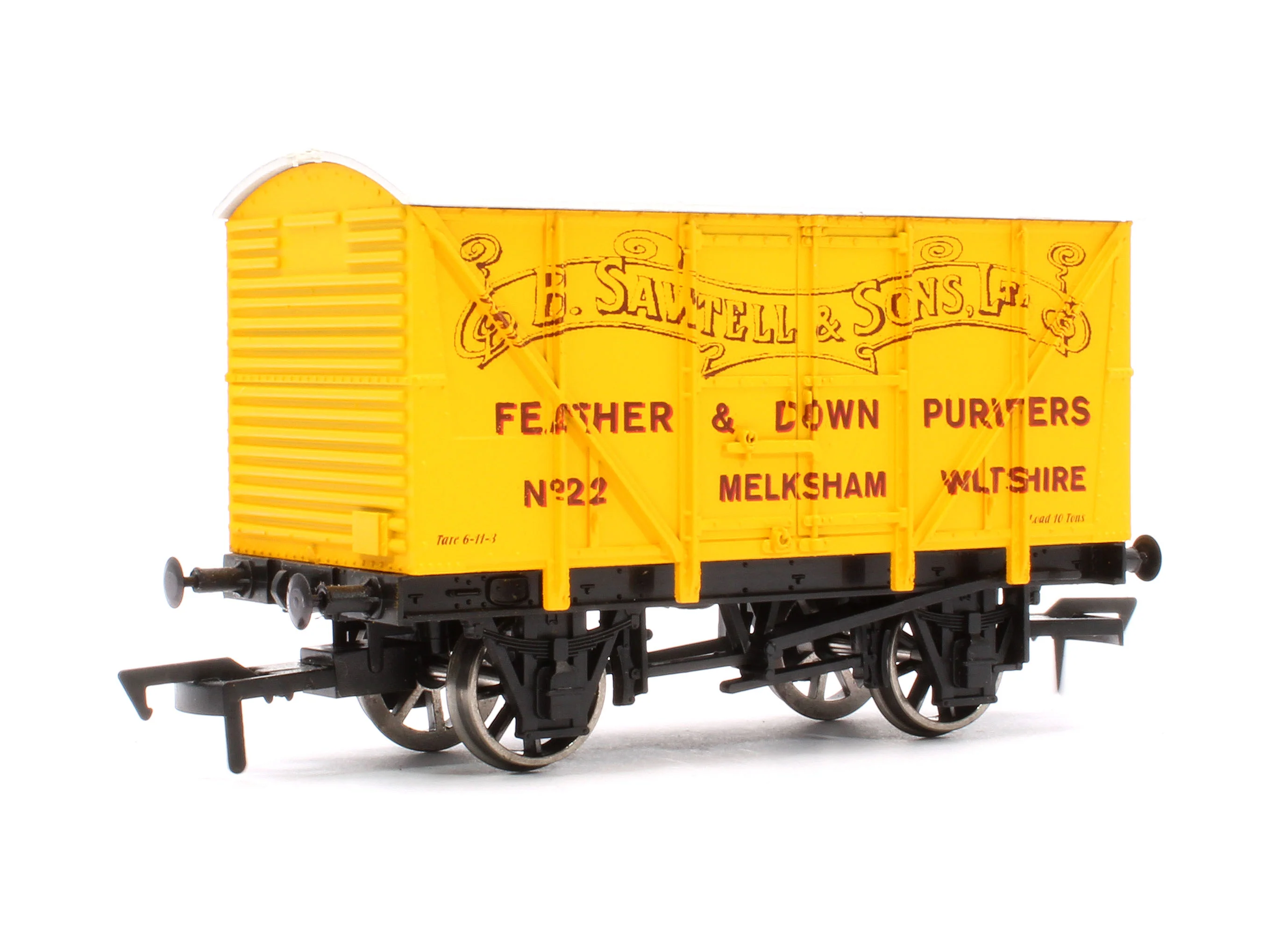 BSAW Pre-Owned 10T No.22 Vent Van 'B.Sawtell & Sons Ltd, Feather & Down Purifiers' (Limited edition for Burnham & District MRC) - Image 3