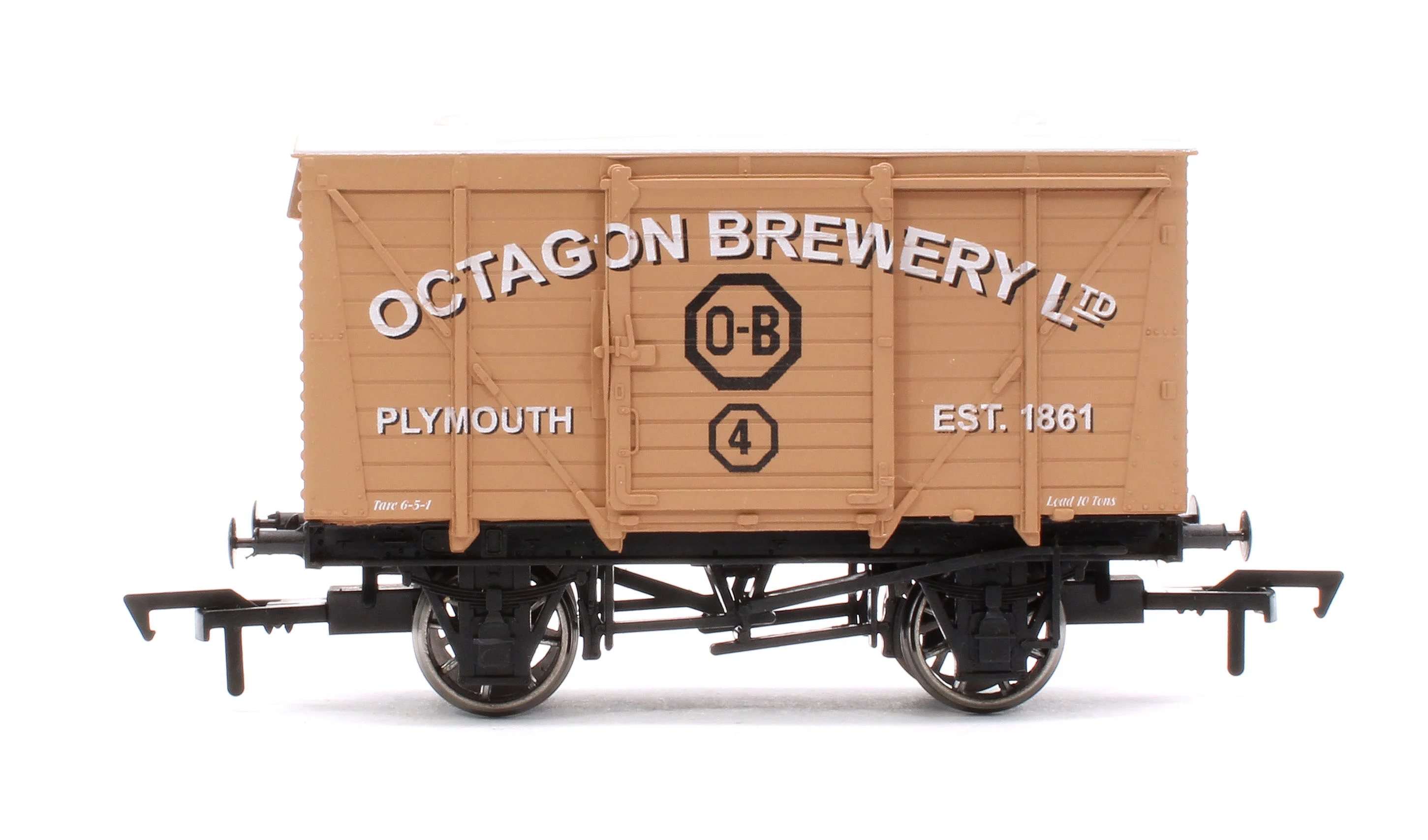 OCT Pre-Owned 10T No.4 Vent Van 'Octagon Brewery Ltd - Plymouth' (Limited Edition for Burnham & District MRC) - Image 2