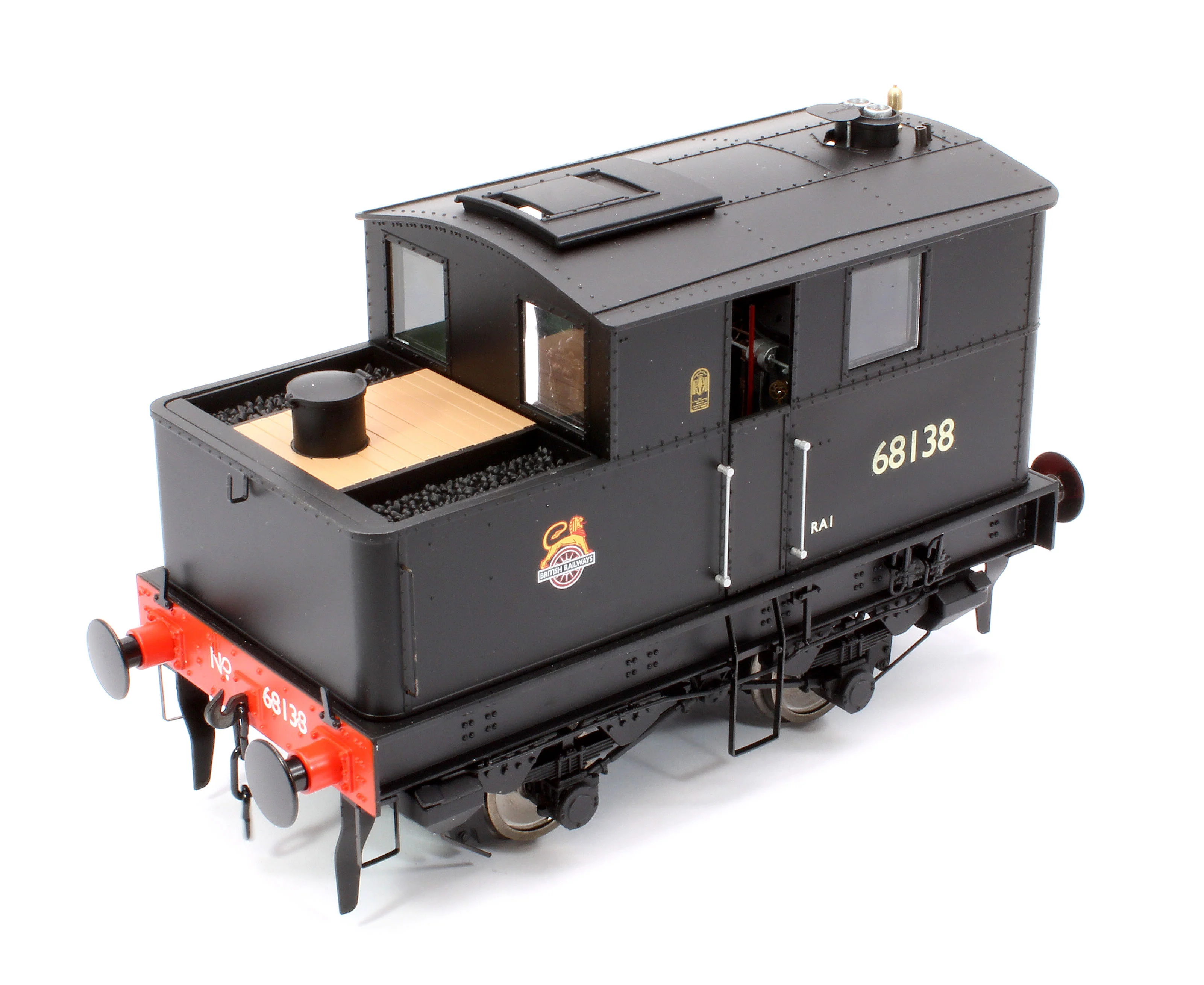 7S-005-008D Sentinel Y1/Y3 BR Early 68138 Steam Locomotive - DCC Fitted - Image 9