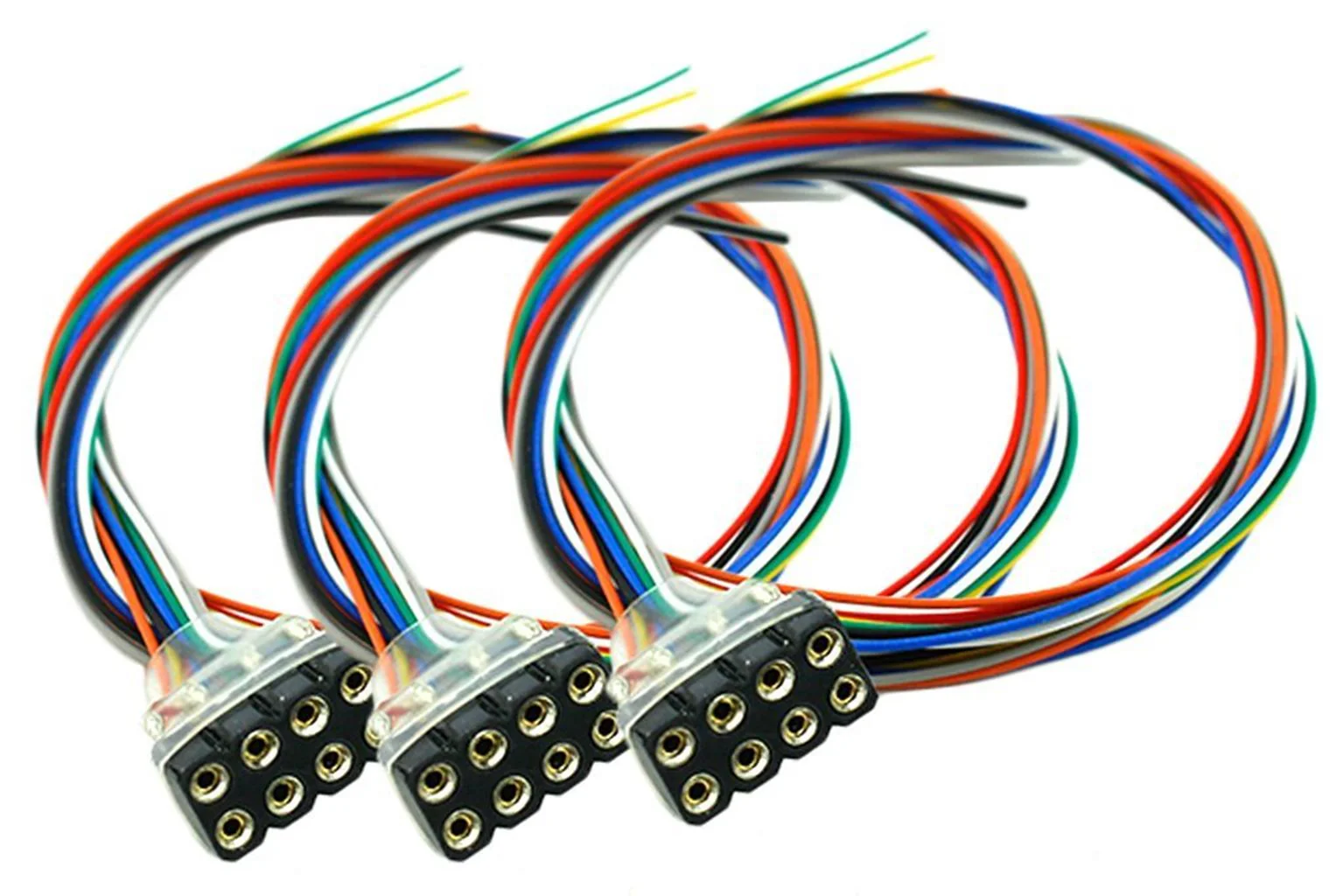 DCD-8PDM.3 Decoder Harness 8 Pin Female (200mm) (3 Pack)