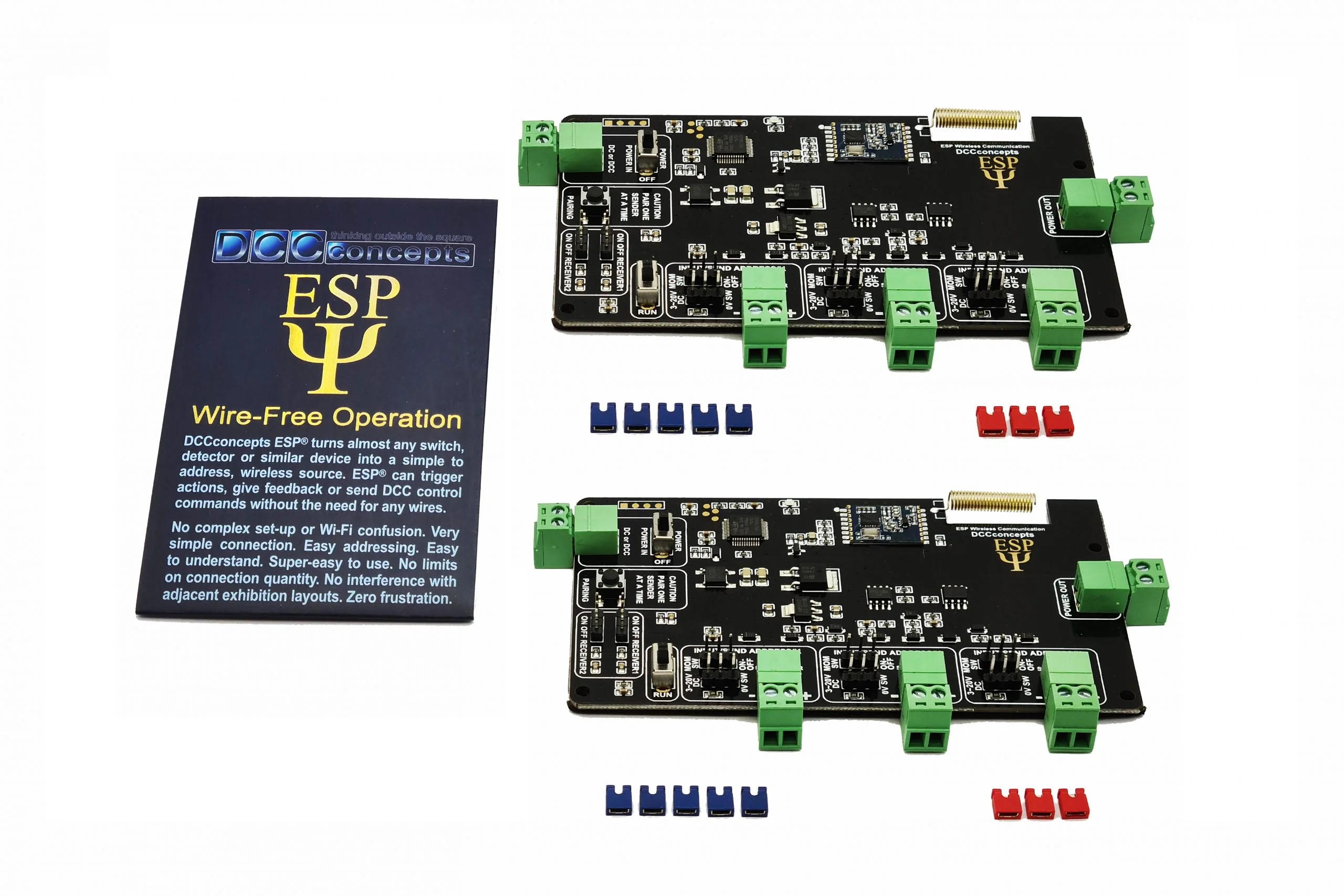 DCC-ESPS.6 ESP® 2x 3-Output DCC Transmitter