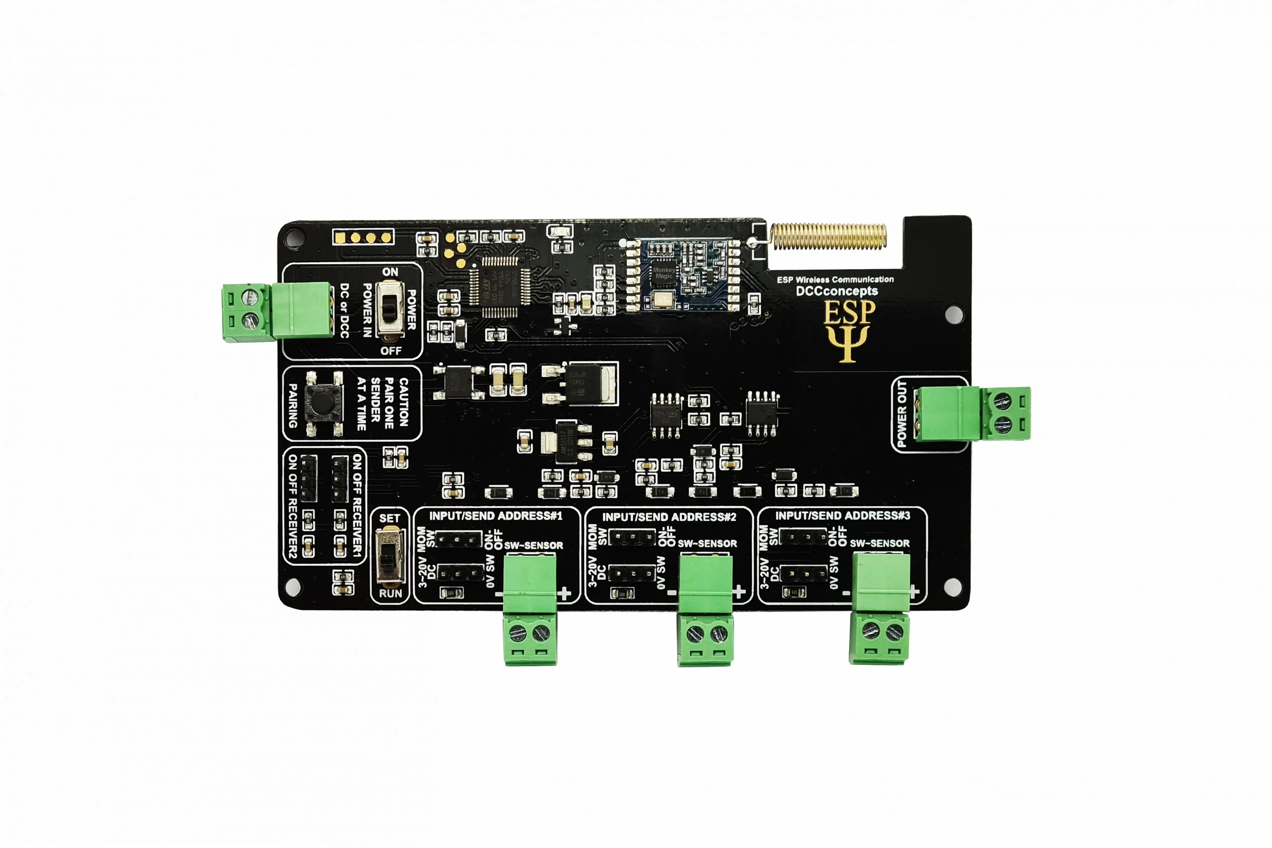 DCC-ESPS.6 ESP® 2x 3-Output DCC Transmitter - Image 3