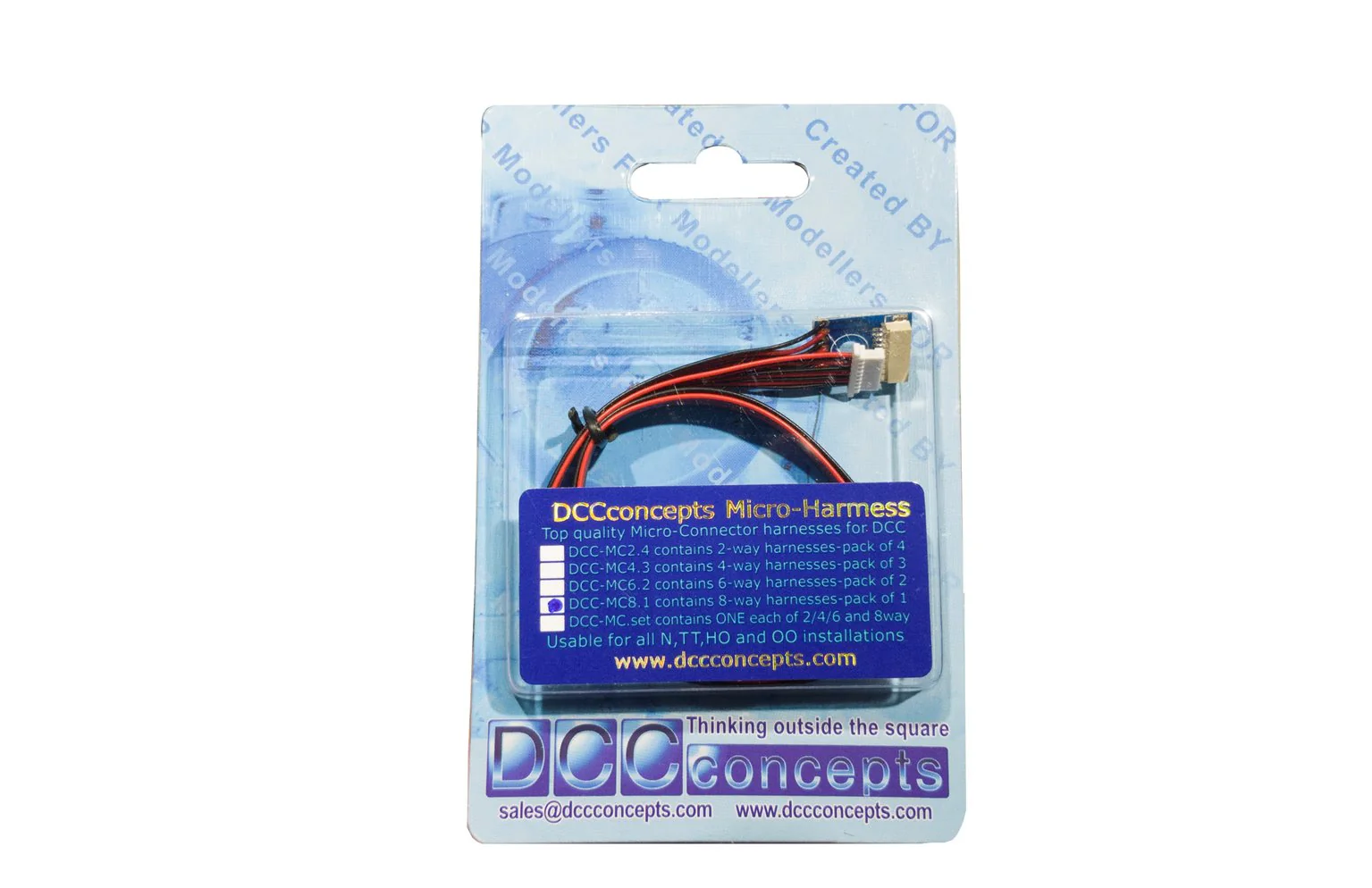 DCC-MC8.1 Micro harness 8-way pack of 1 - Image 2