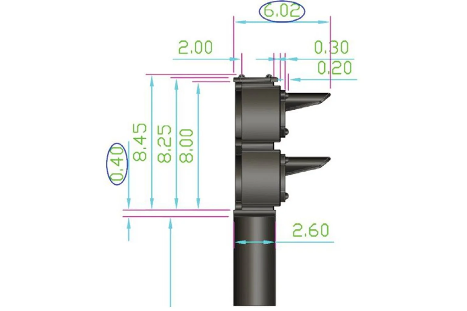 DCD-GS-US 12x 2-wire US-type Ground Signal - Image 4