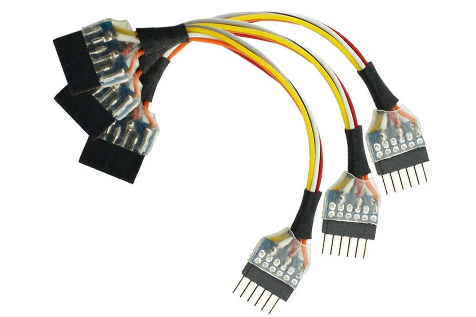 DCD-HZ66.3 NEM651 6 Pin Plug to 6 Pin Socket Harness (3 Pack)