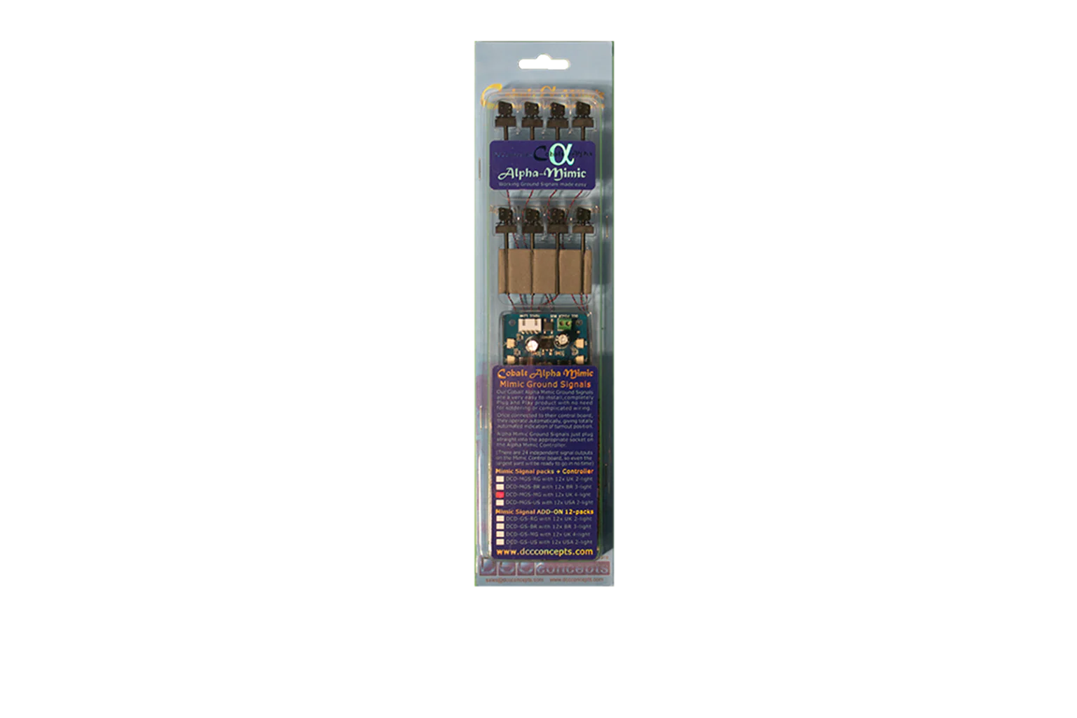 DCD-MGS-MG Alpha Mimic 12x 4 LED UK Modern Ground Signal - Image 5