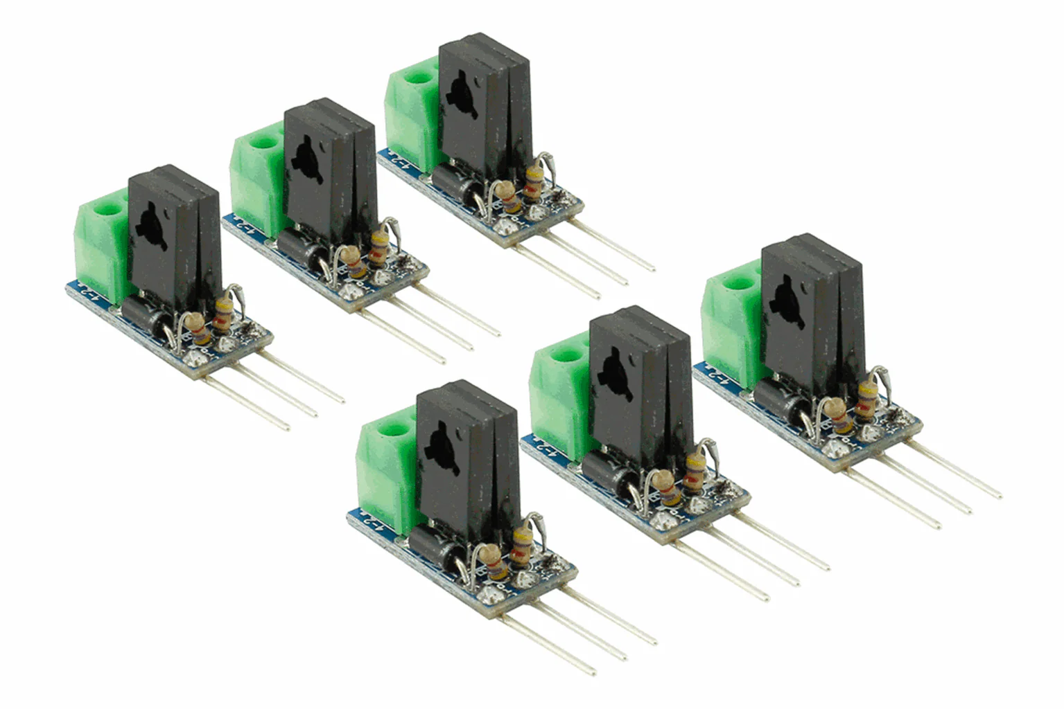DCD-SDC6 DCC Decoder Converter 3 Wire to 2 Wire (6 Pack)