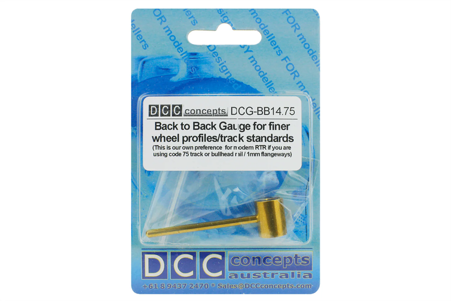 DCG-BB1475 Back to Back OO/HO (Fine) 14.75mm - Image 3