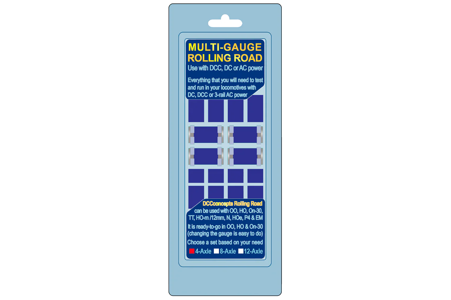 DCM-RRA4 Rolling Road (Multi-Gauge) 4 Axle - Image 3