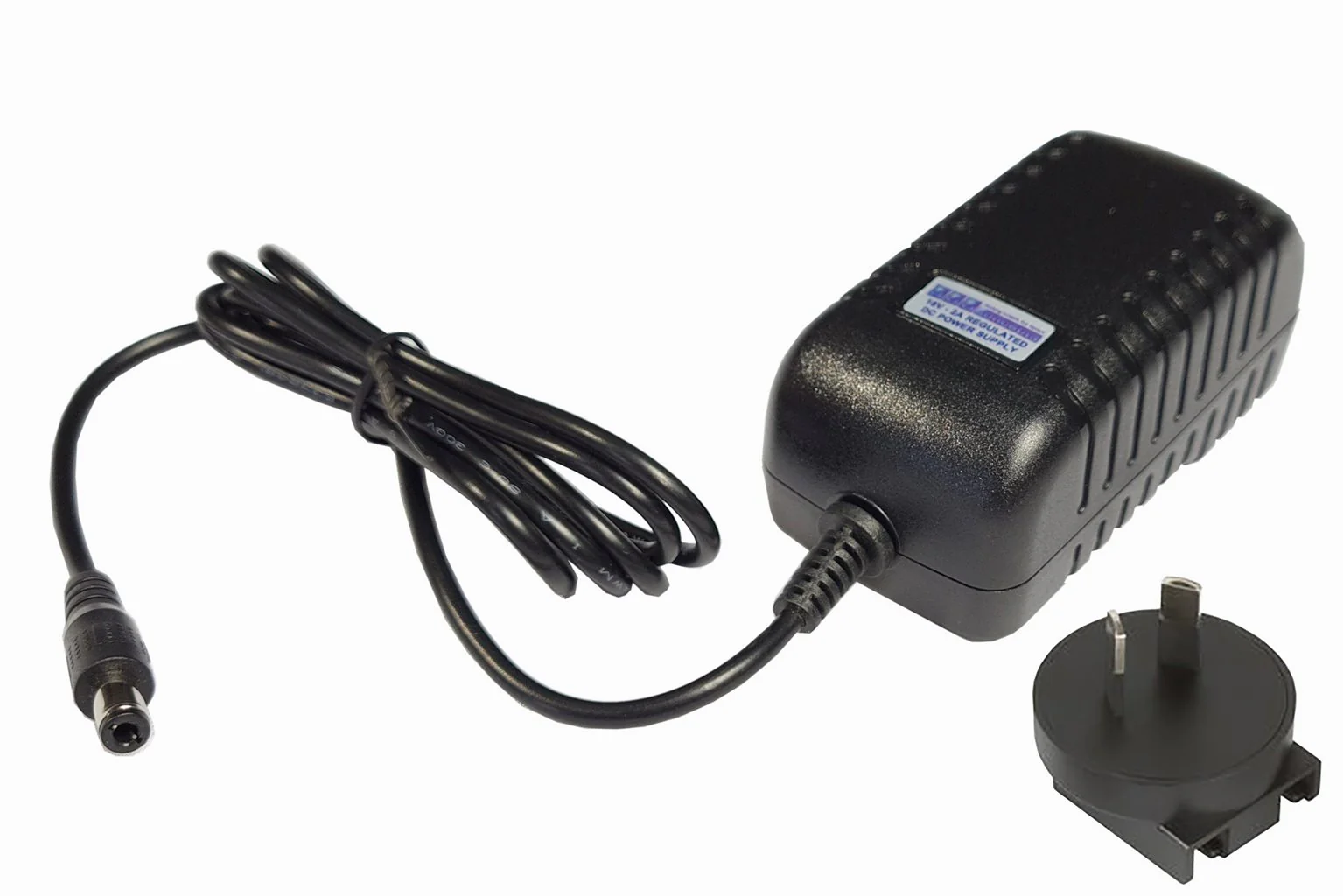 DCP-18.2.AU 18V DC, 2A (AU) Super-high reliability power supply for DC/DCC systems – 2.5mm DC plug