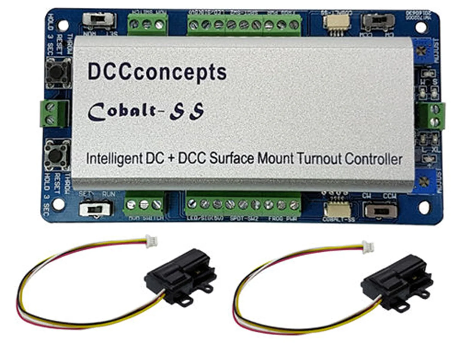 DCP-CBSS-2 Cobalt SS Surface Mount Point Motor (2 Pack) with Controller and Accessories
