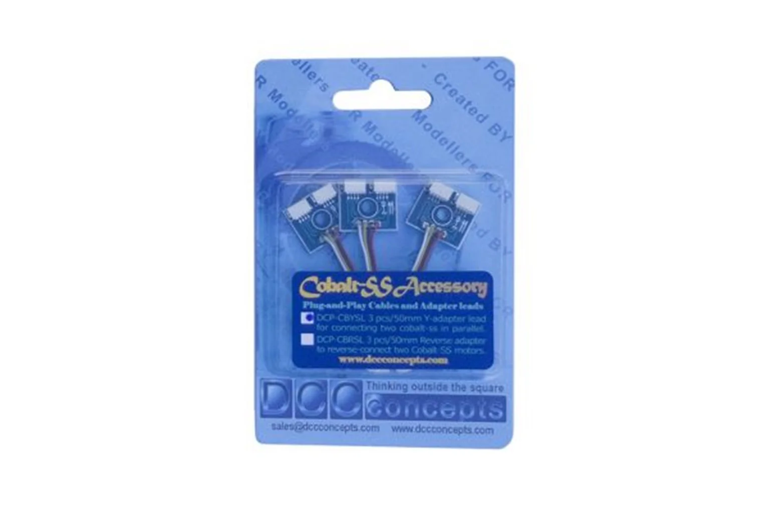 DCP-CBYSL Cobalt SS Short 50mm Y Connector Adaptor (3) - Image 2