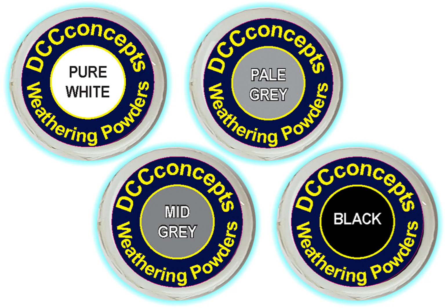DCW-GRY Weathering Set – Shades of Grey