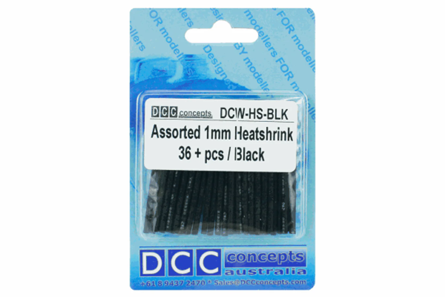DCW-HS-BLK Heat Shrink Black (36 Pack) - Image 2