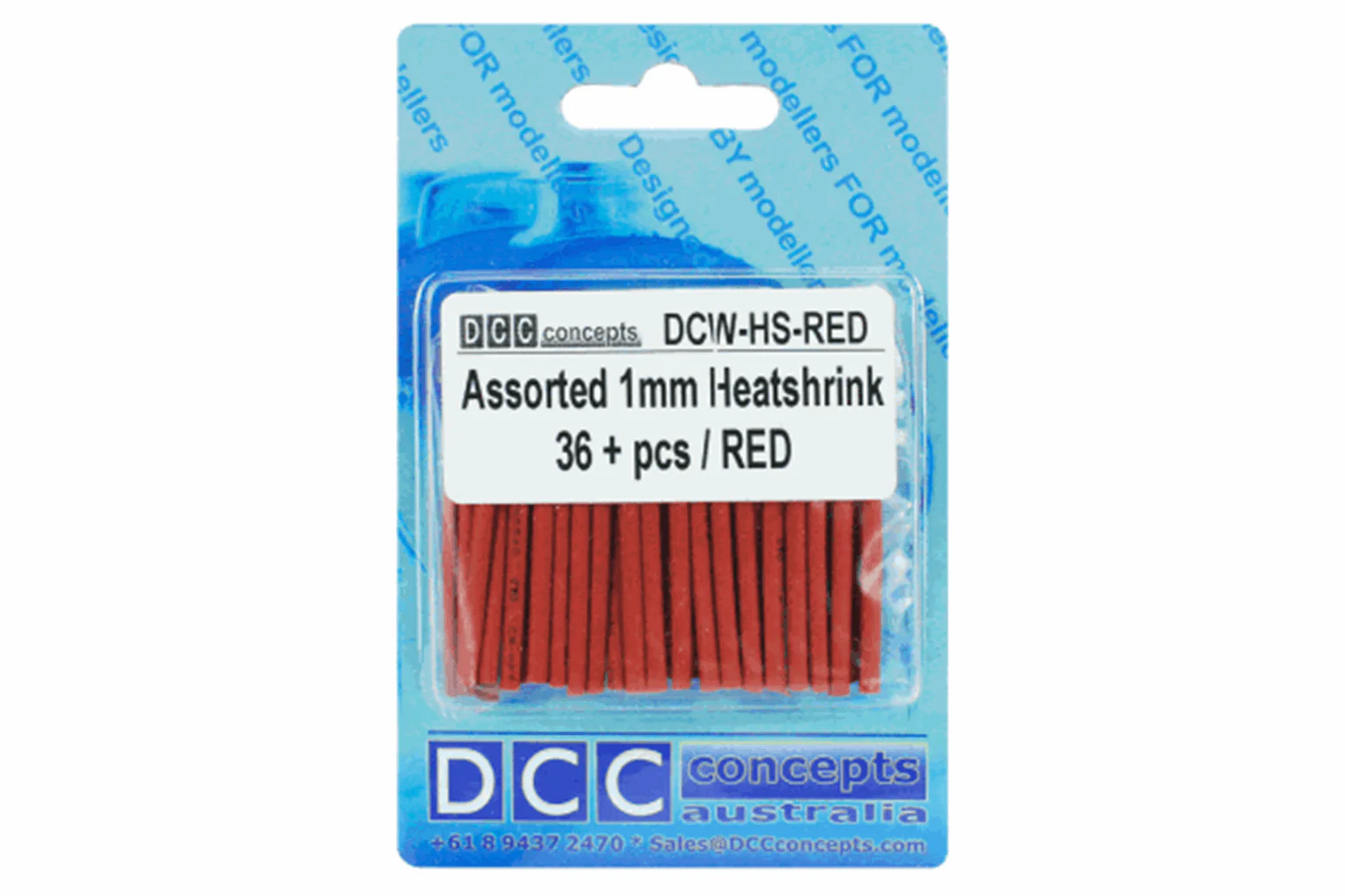 DCW-HS-RED Heat Shrink Red (36 Pack) - Image 2
