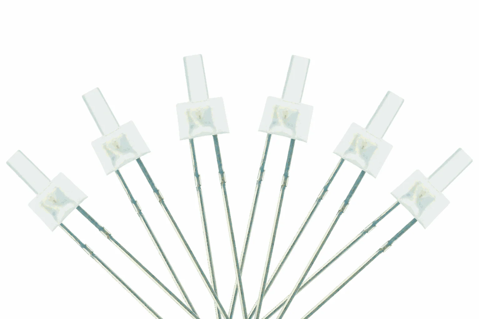 LED-SWT Tower Type 6x 2mm (w/resistors) Daylight White
