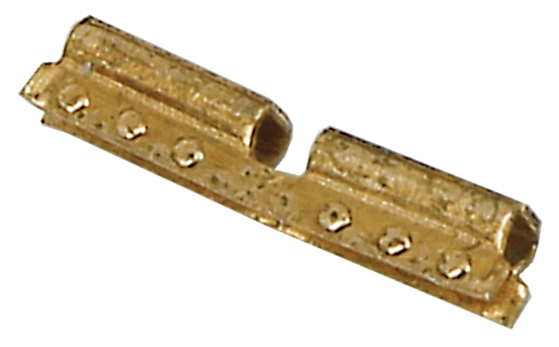 LTK-RJ25.6 6-Bolt Rail Joiners (Bullhead) Phosphor Bronze 4mm scale - 25 Pack - Image 2