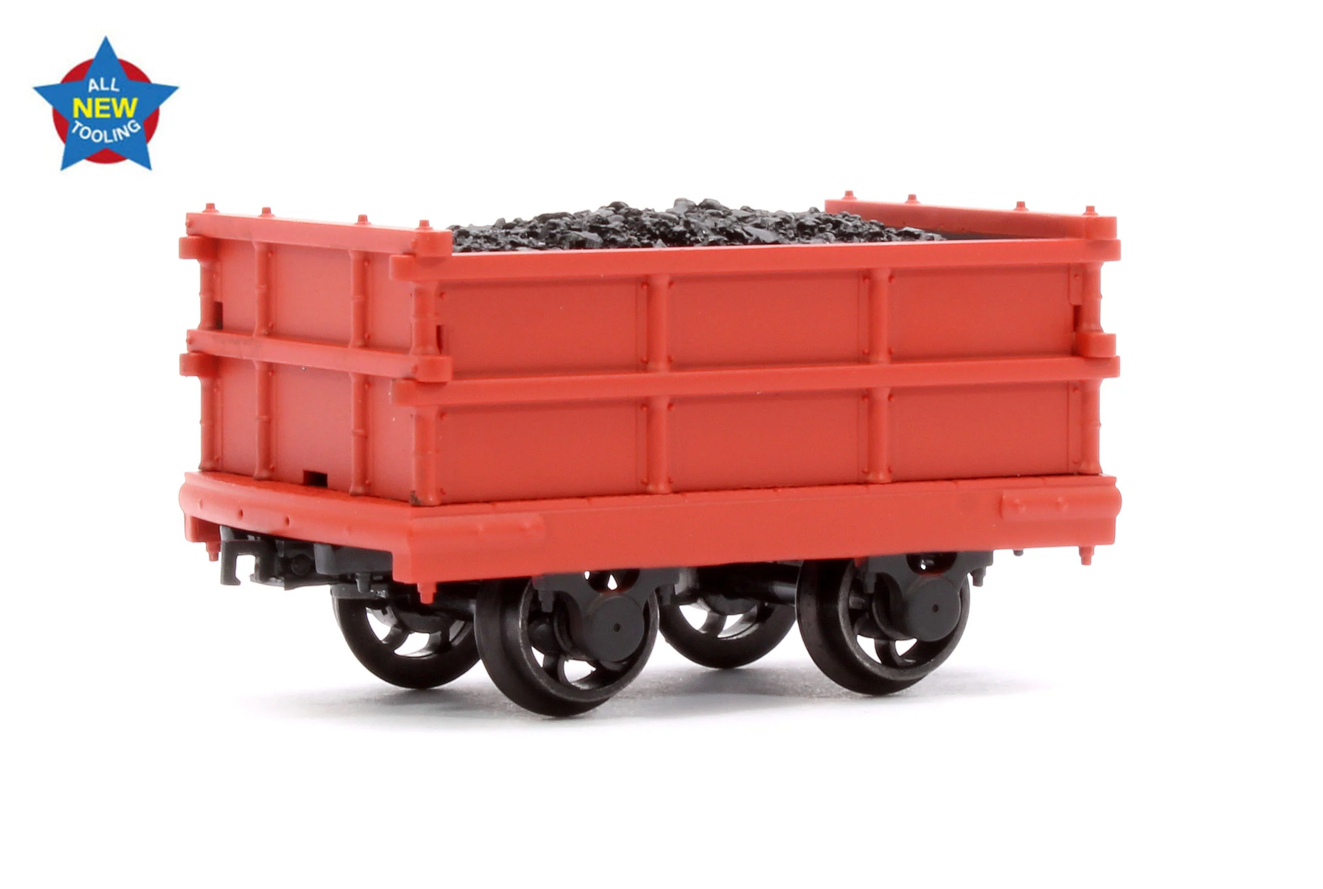 73-030A Dinorwic Coal Wagon Red (With Load)
