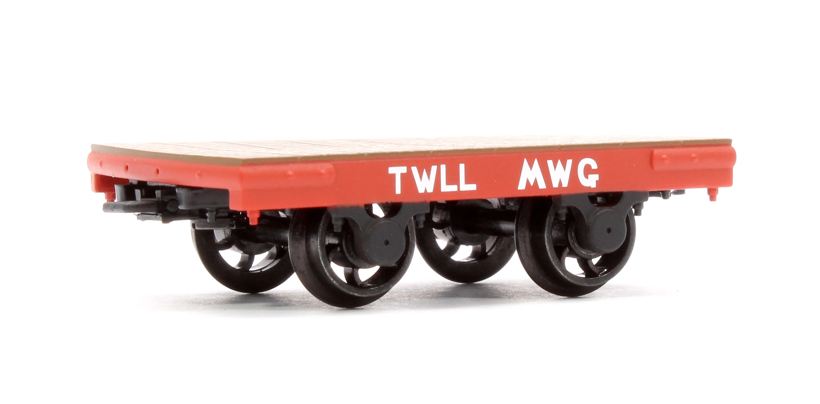 73-026 Dinorwic Slate Wagon without sides Red - Image 3