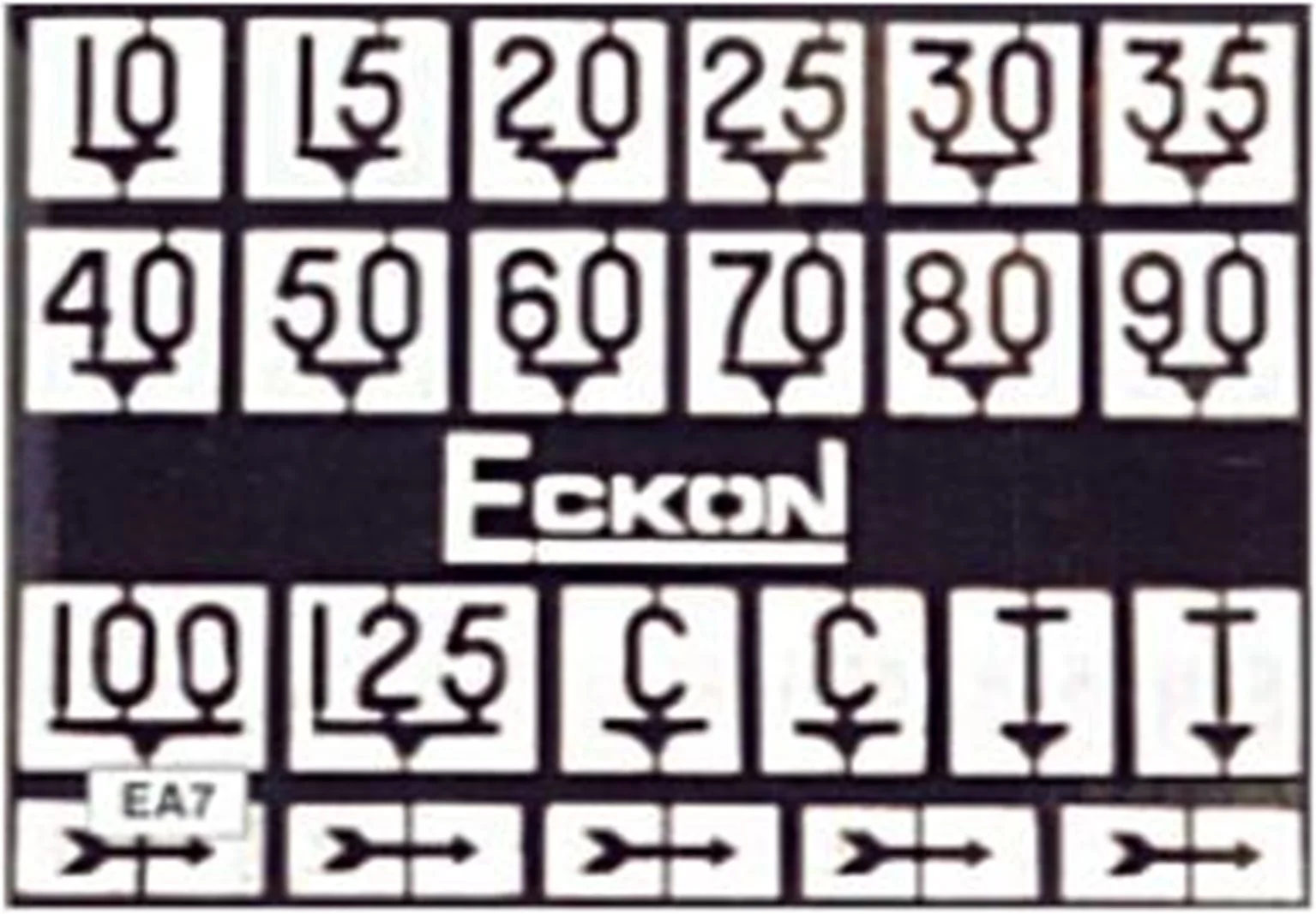 EA7 Speed Restriction Sign Kit - Image 2