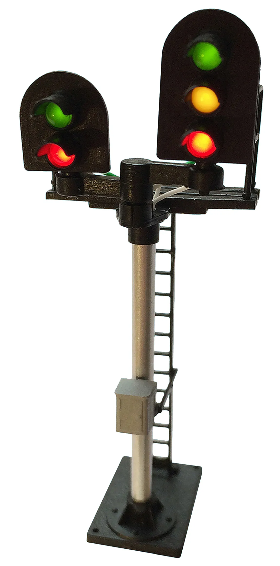 ES46 3-2 Aspect Stepped Standard Junction Signal Kit Round Head