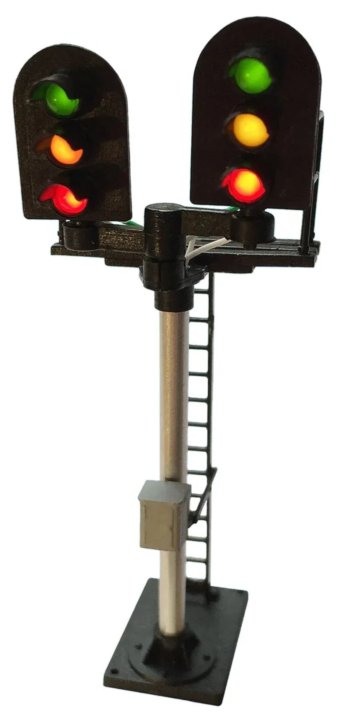 ES48 3-3 Aspect Home Stepped Junction Signal Kit Round Head