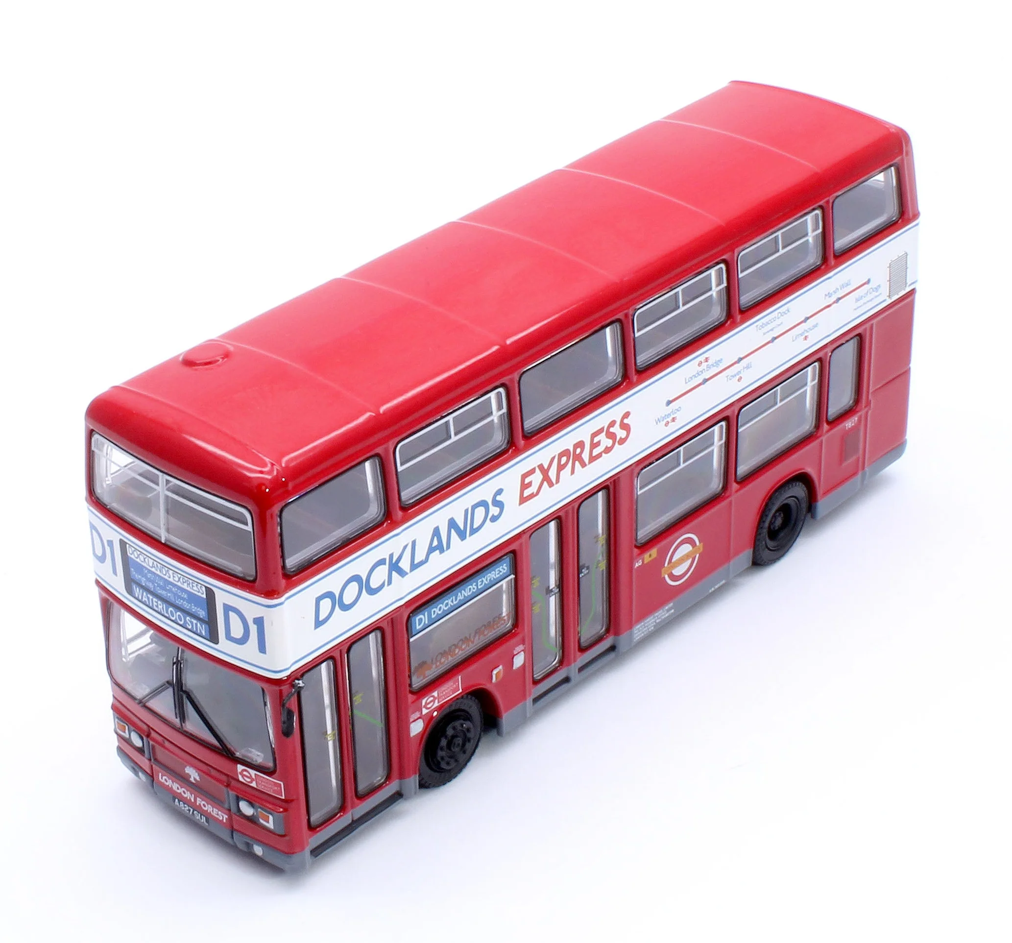 E28833 Leyland Titan B15 London Forest T82 Docklands Express D1 Waterloo Station - Image 8