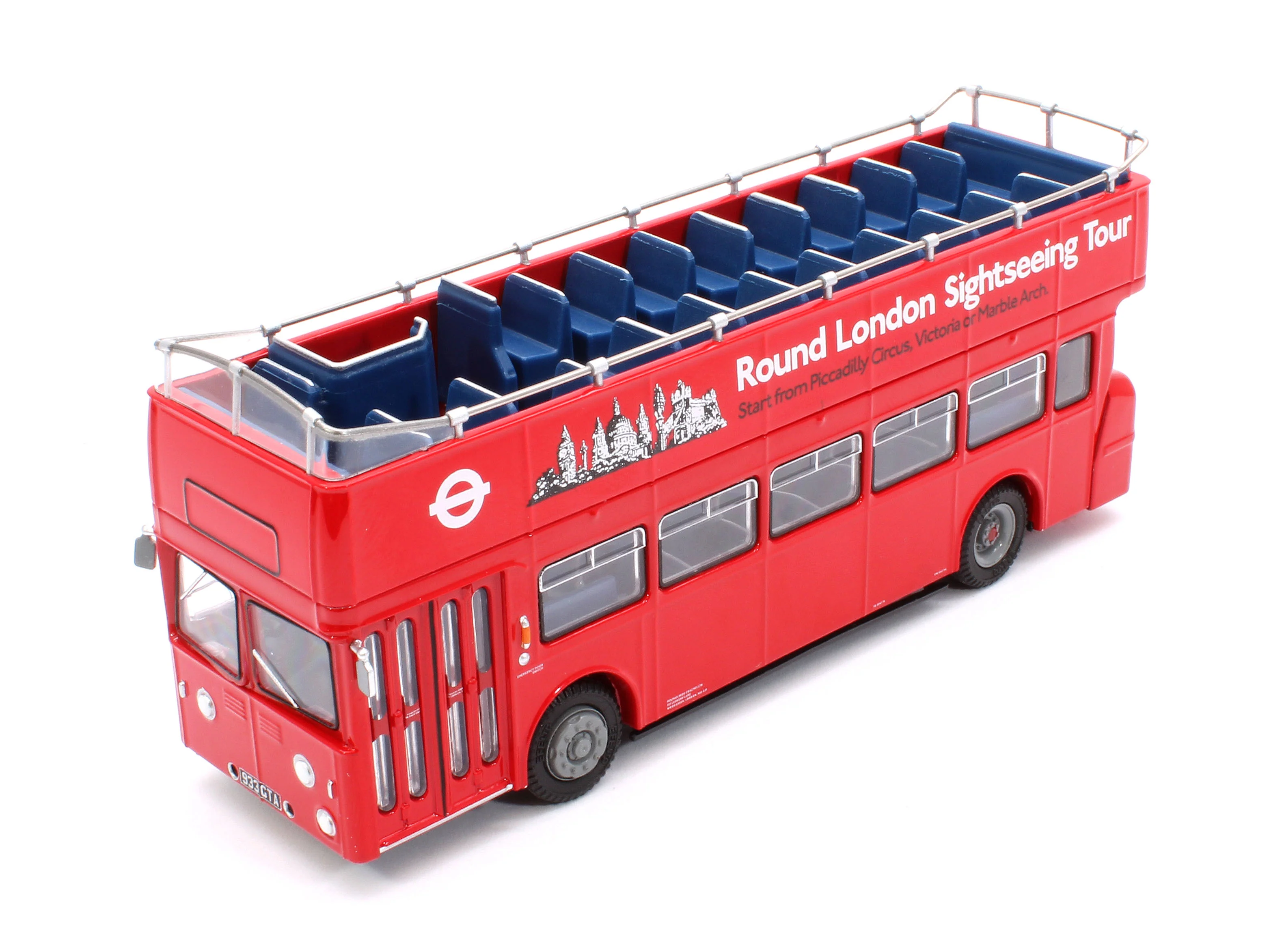 E40801 Leyland Atlantean Open Top Round London Sightseeing 933GTA - Image 8