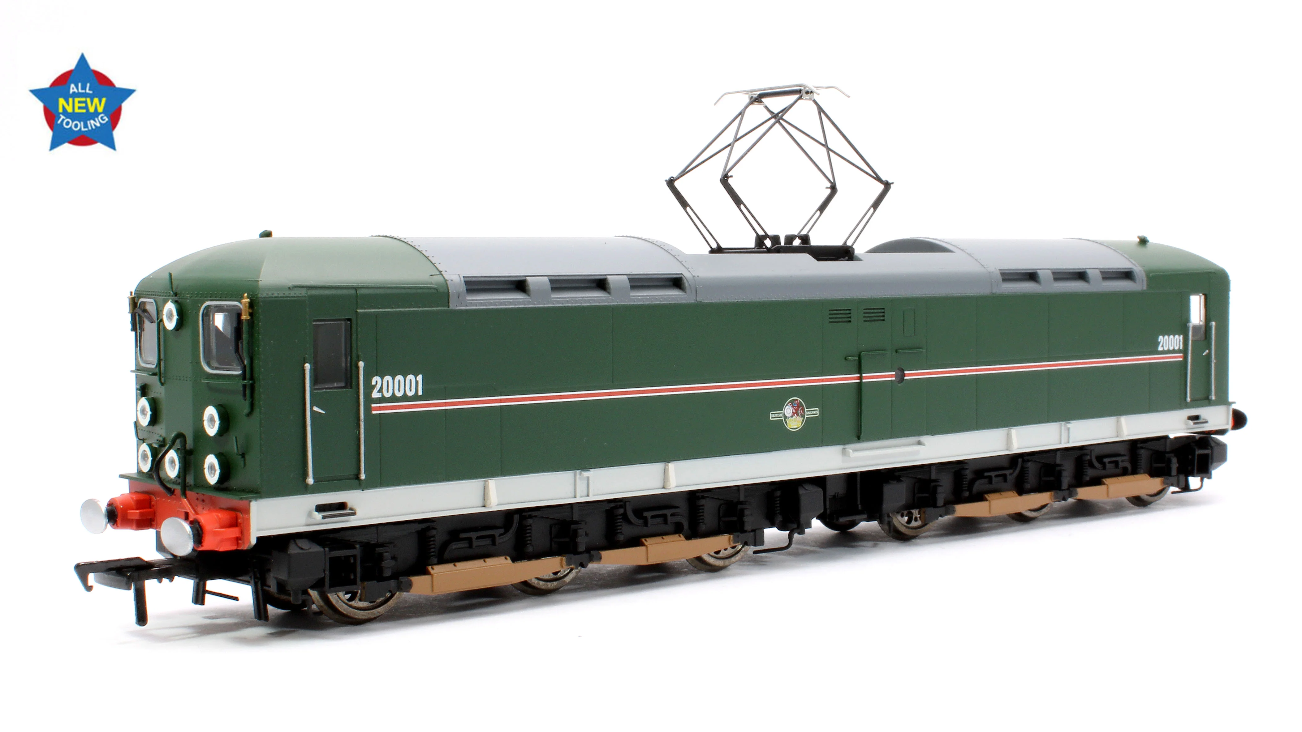 E82000 SR Bulleid Booster 20001 BR Green Electric Locomotive