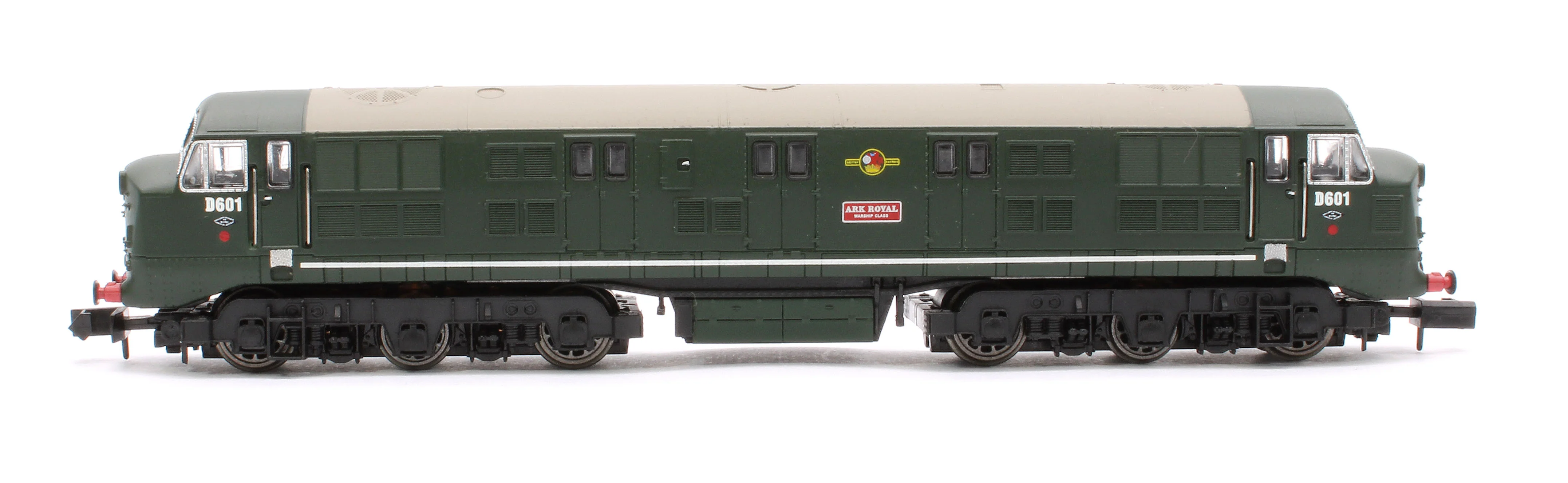 E84523 Class 41 'Warship' Disc Headcode D601 'Ark Royal' BR Green (Late Crest) Diesel Locomotive - Image 2